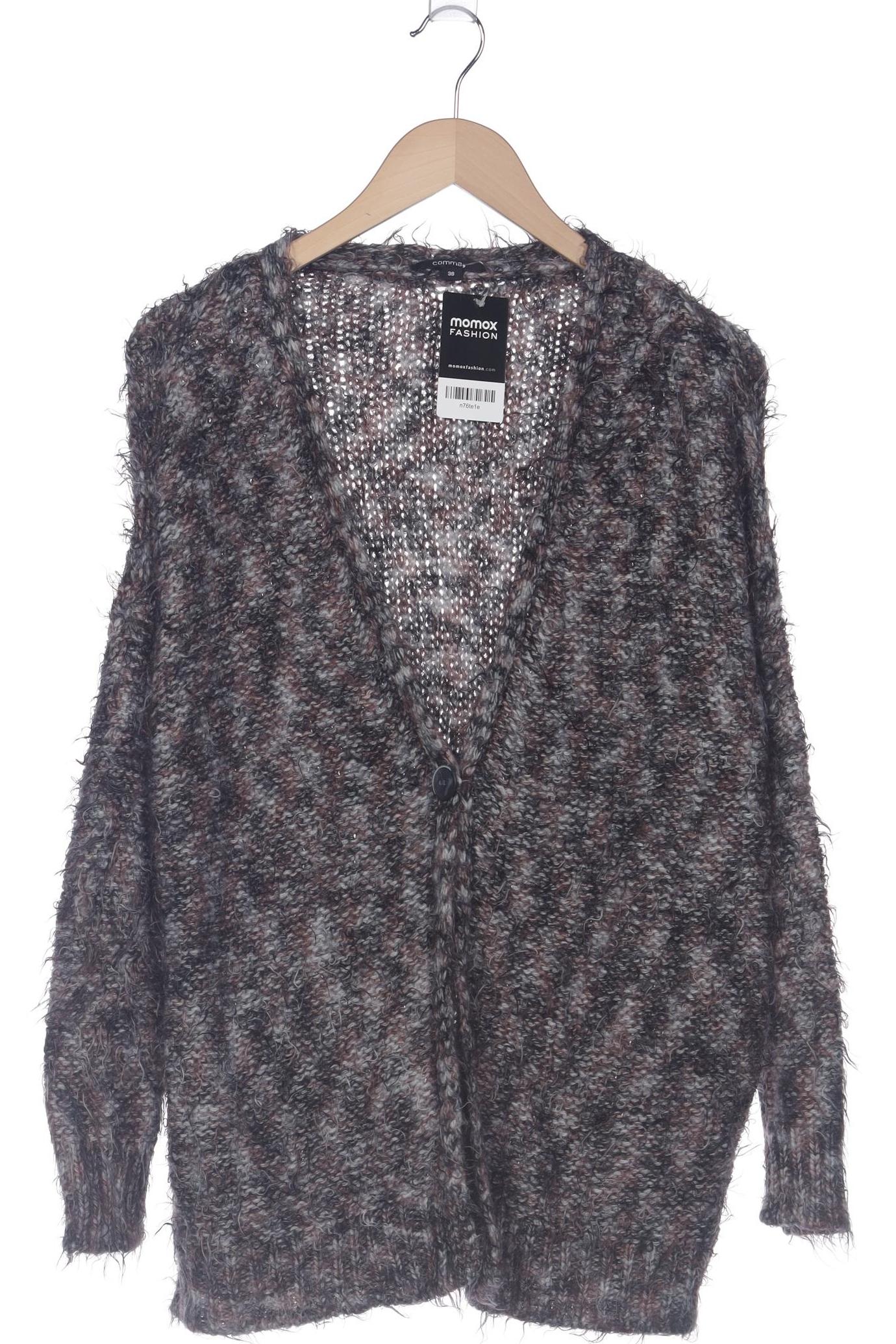 

Comma Damen Strickjacke, grau, Gr. 38