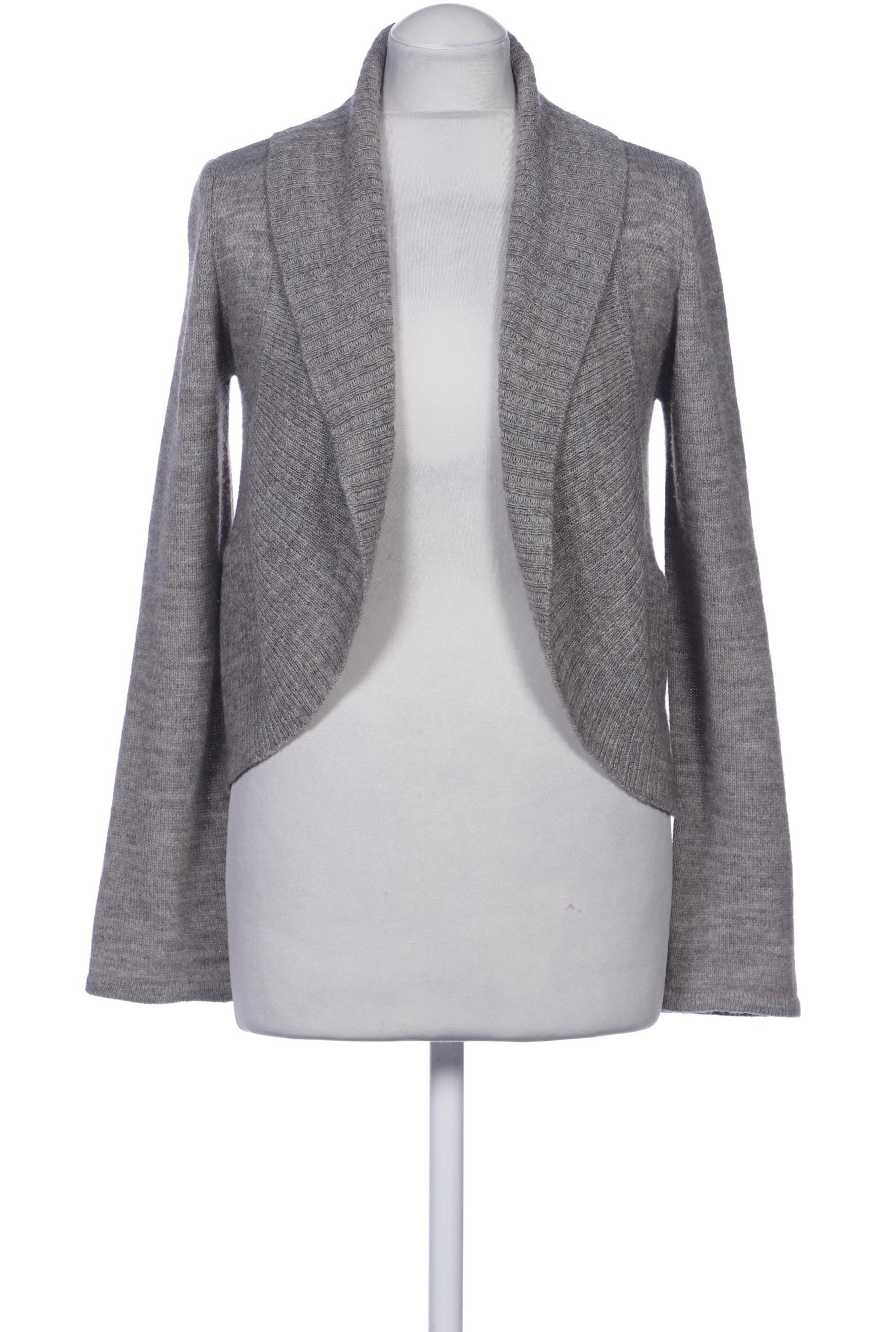 

Comma Damen Strickjacke, grau, Gr. 36