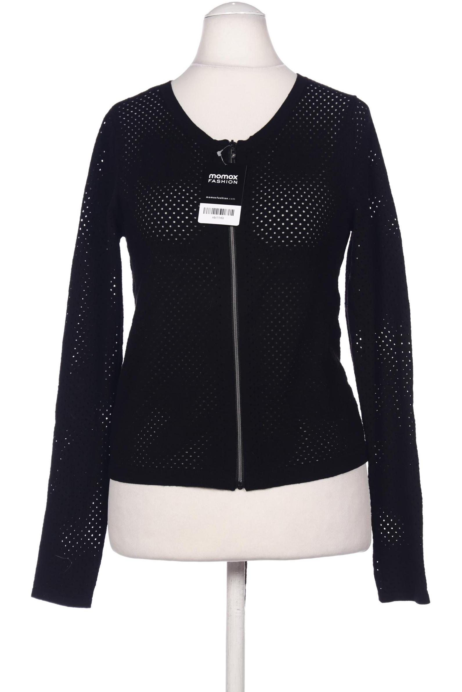 

Comma Damen Strickjacke, schwarz, Gr. 38