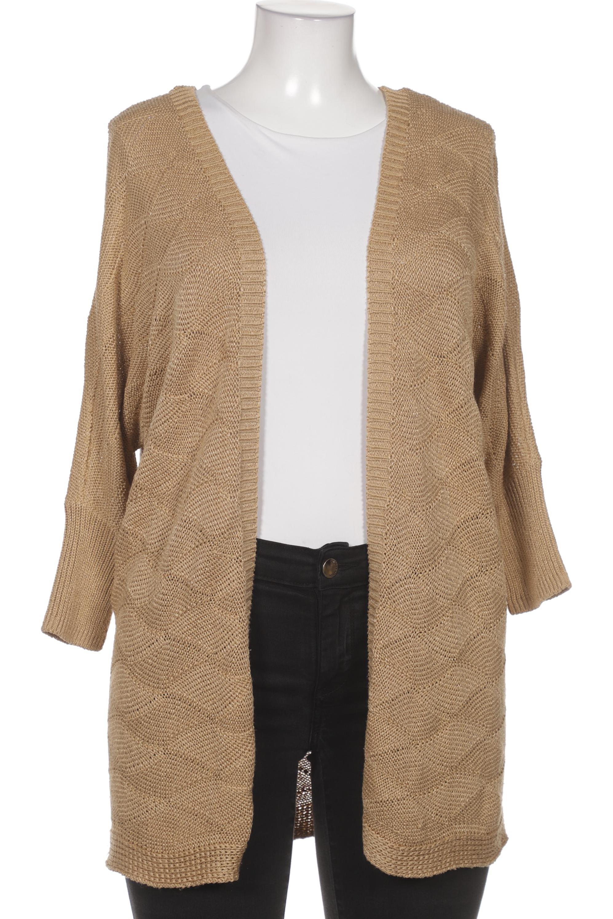 

Comma Damen Strickjacke, beige, Gr. 42