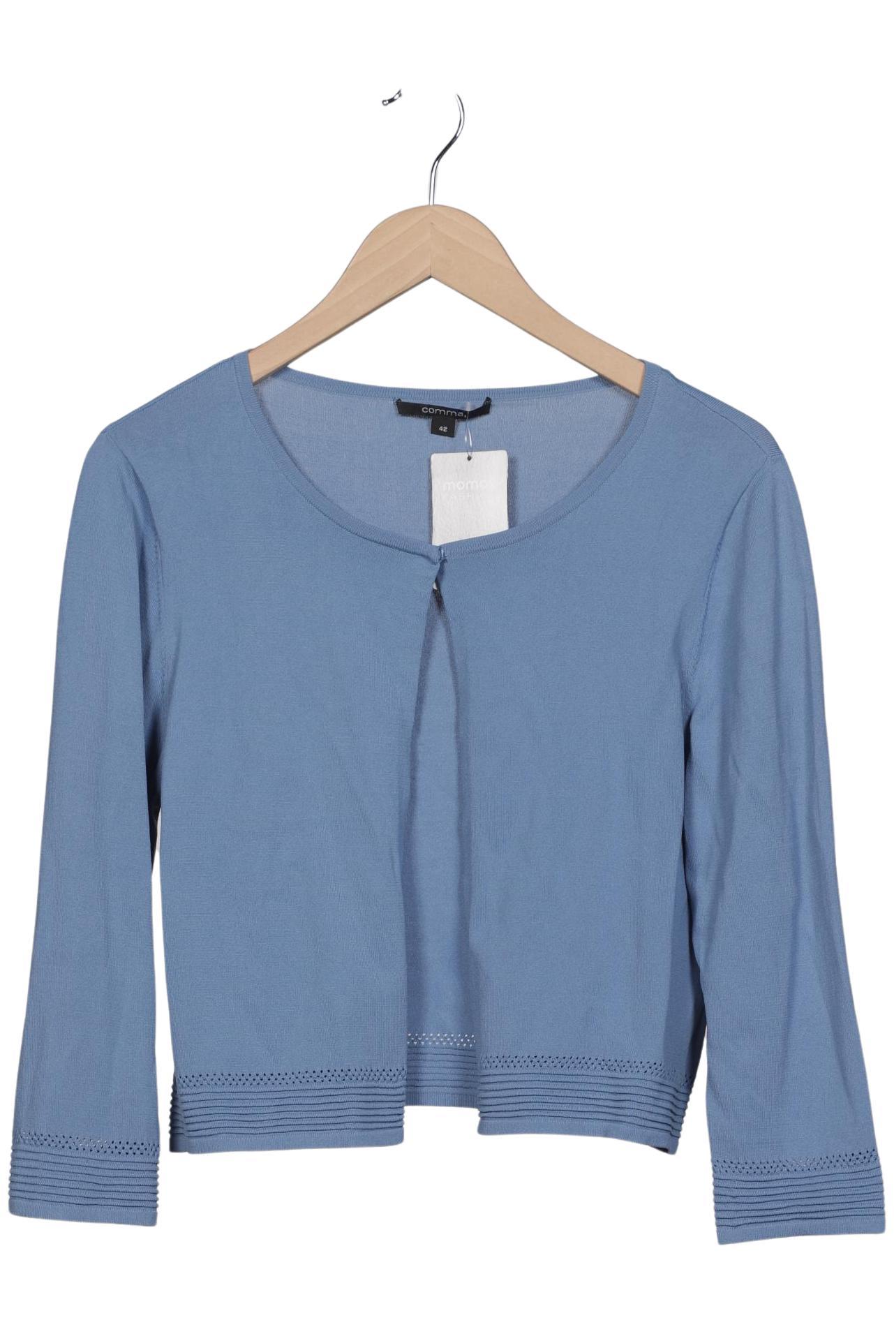 

Comma Damen Strickjacke, hellblau, Gr. 42