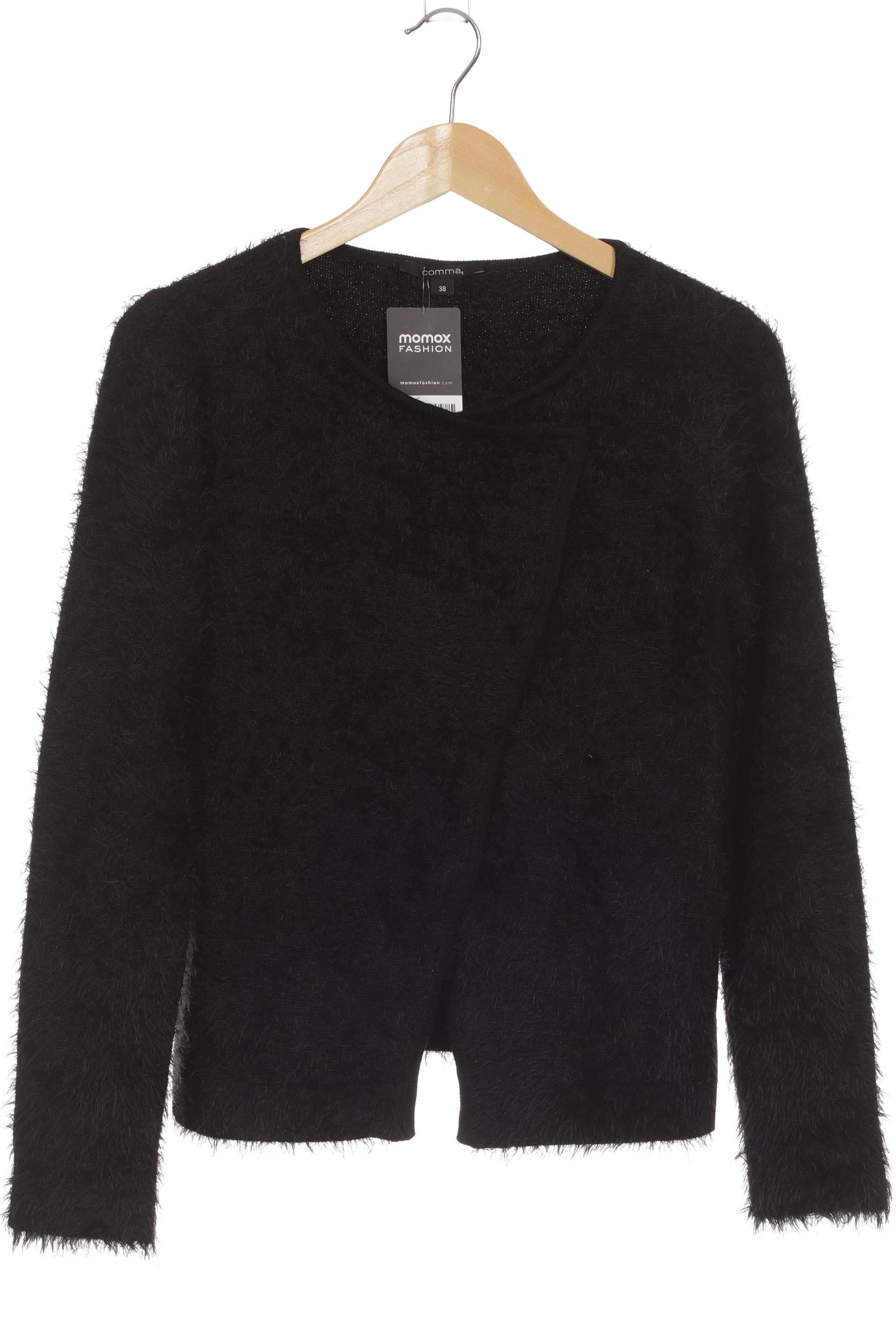 

Comma Damen Strickjacke, schwarz, Gr. 38