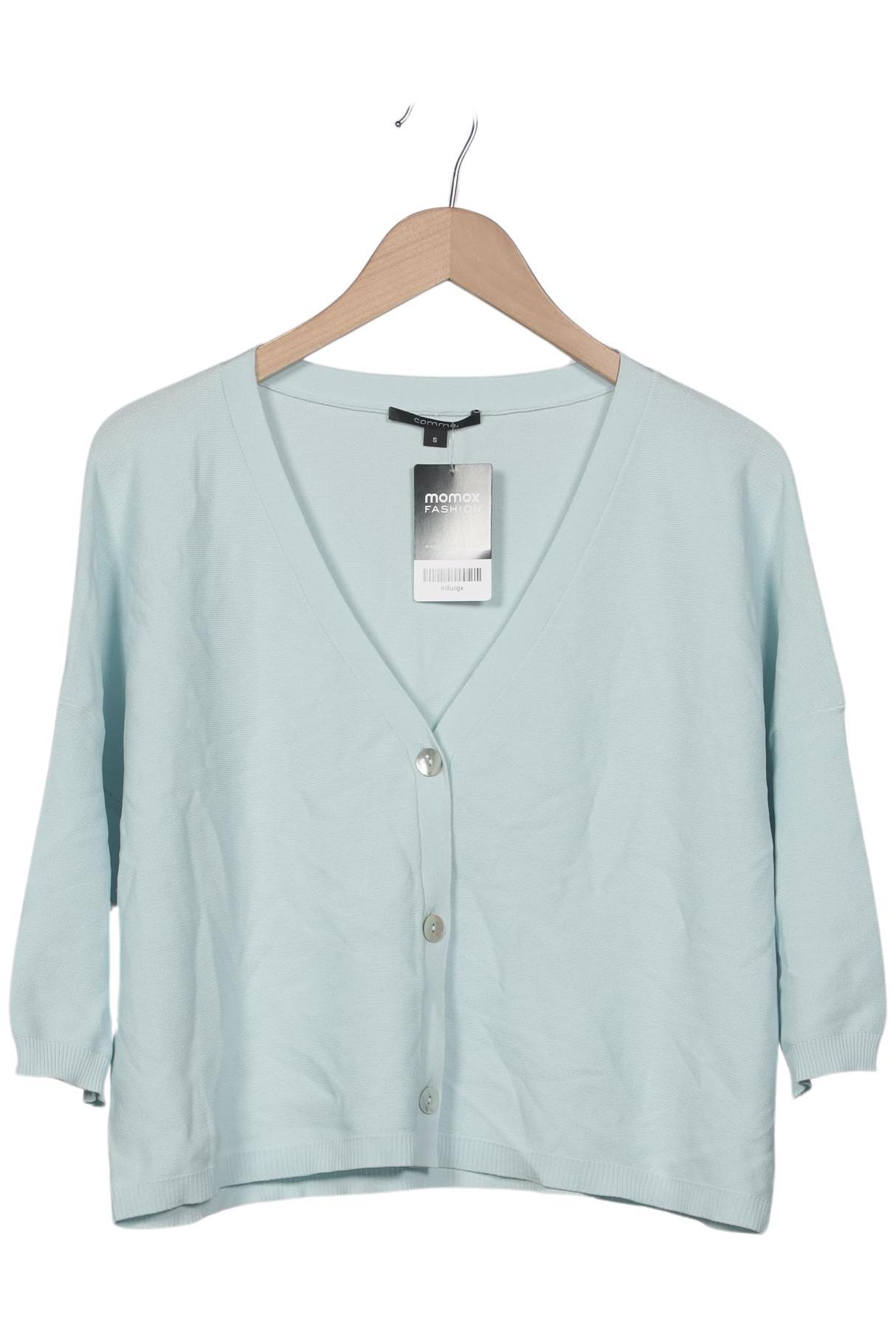 

Comma Damen Strickjacke, hellblau, Gr. 36