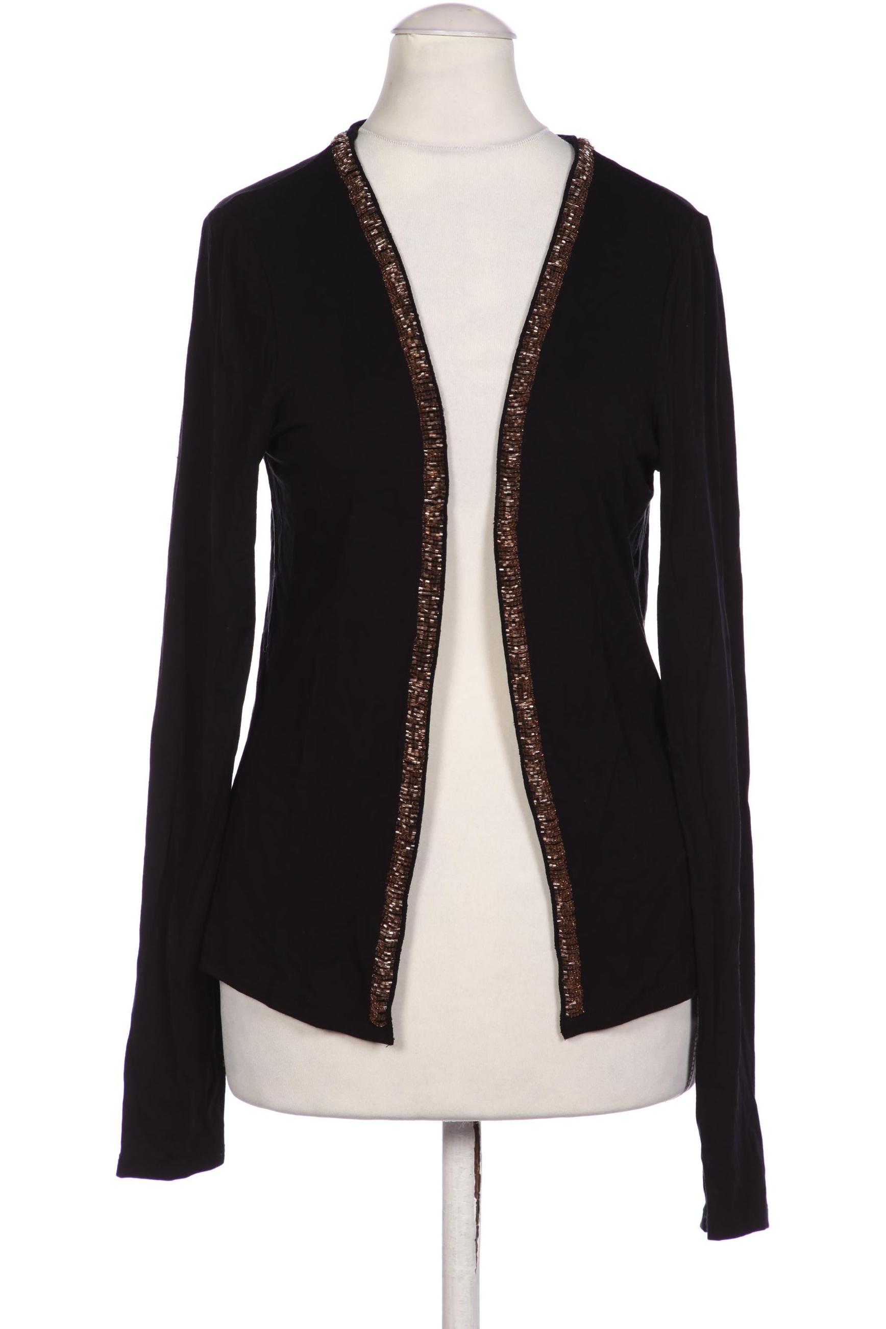 

Comma Damen Strickjacke, schwarz, Gr. 36