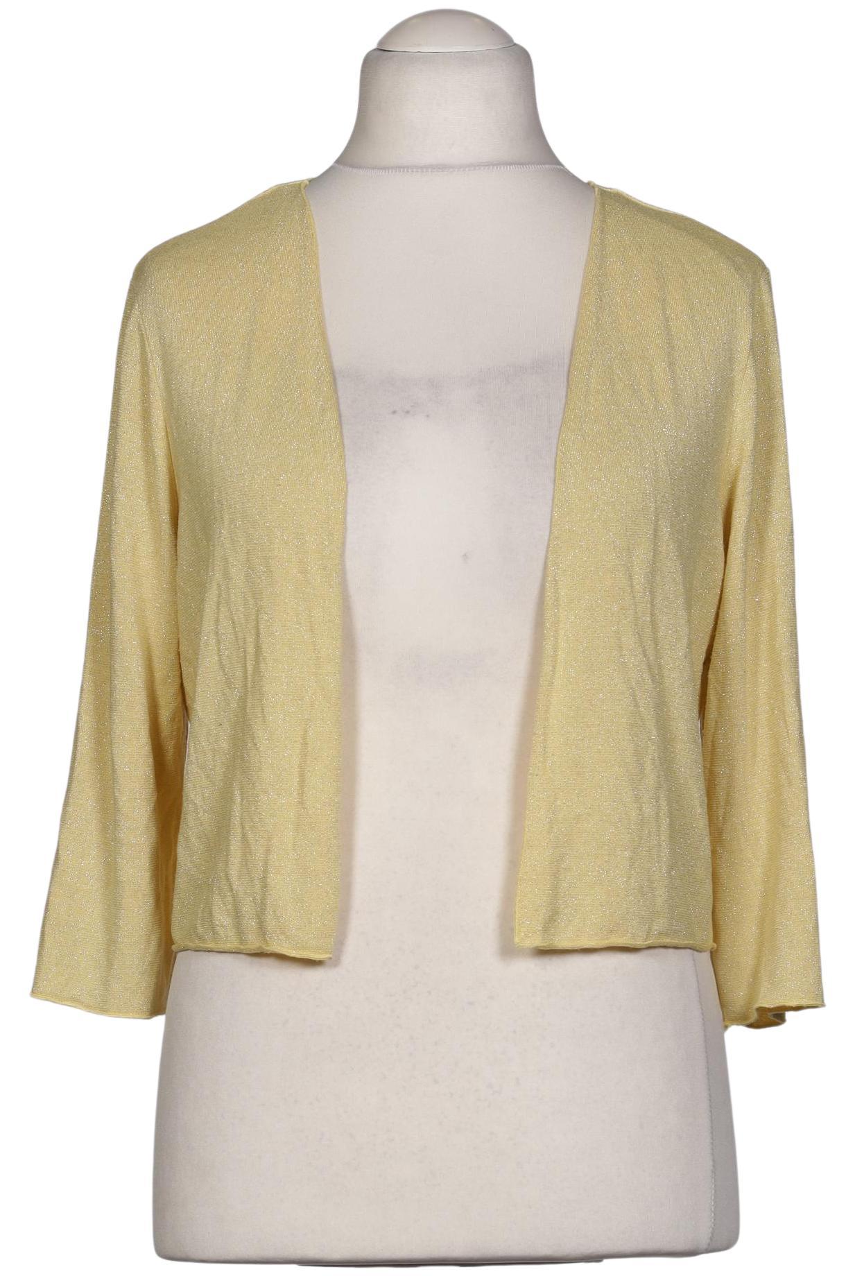 

Comma Damen Strickjacke, gelb, Gr. 42