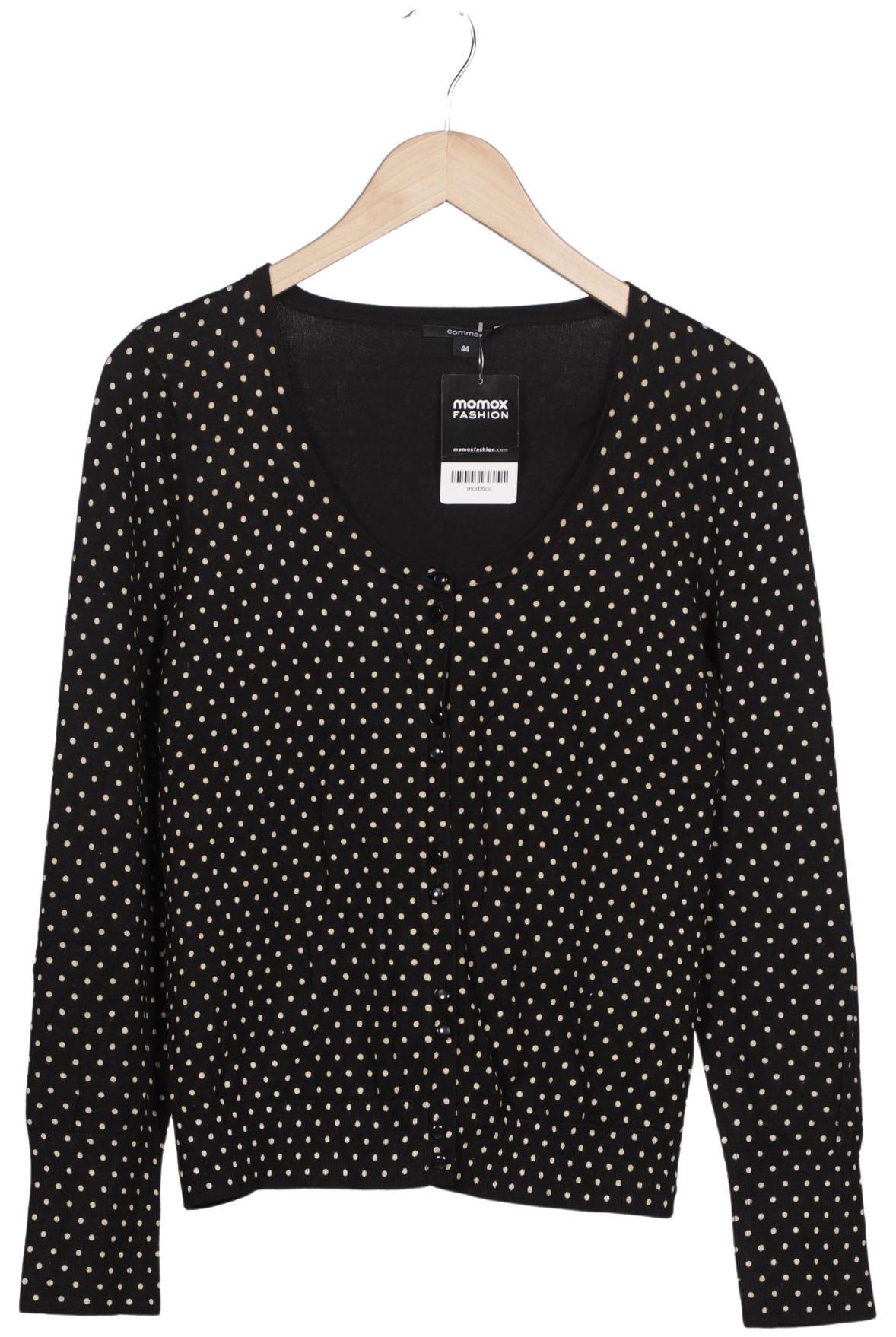 

Comma Damen Strickjacke, schwarz, Gr. 44