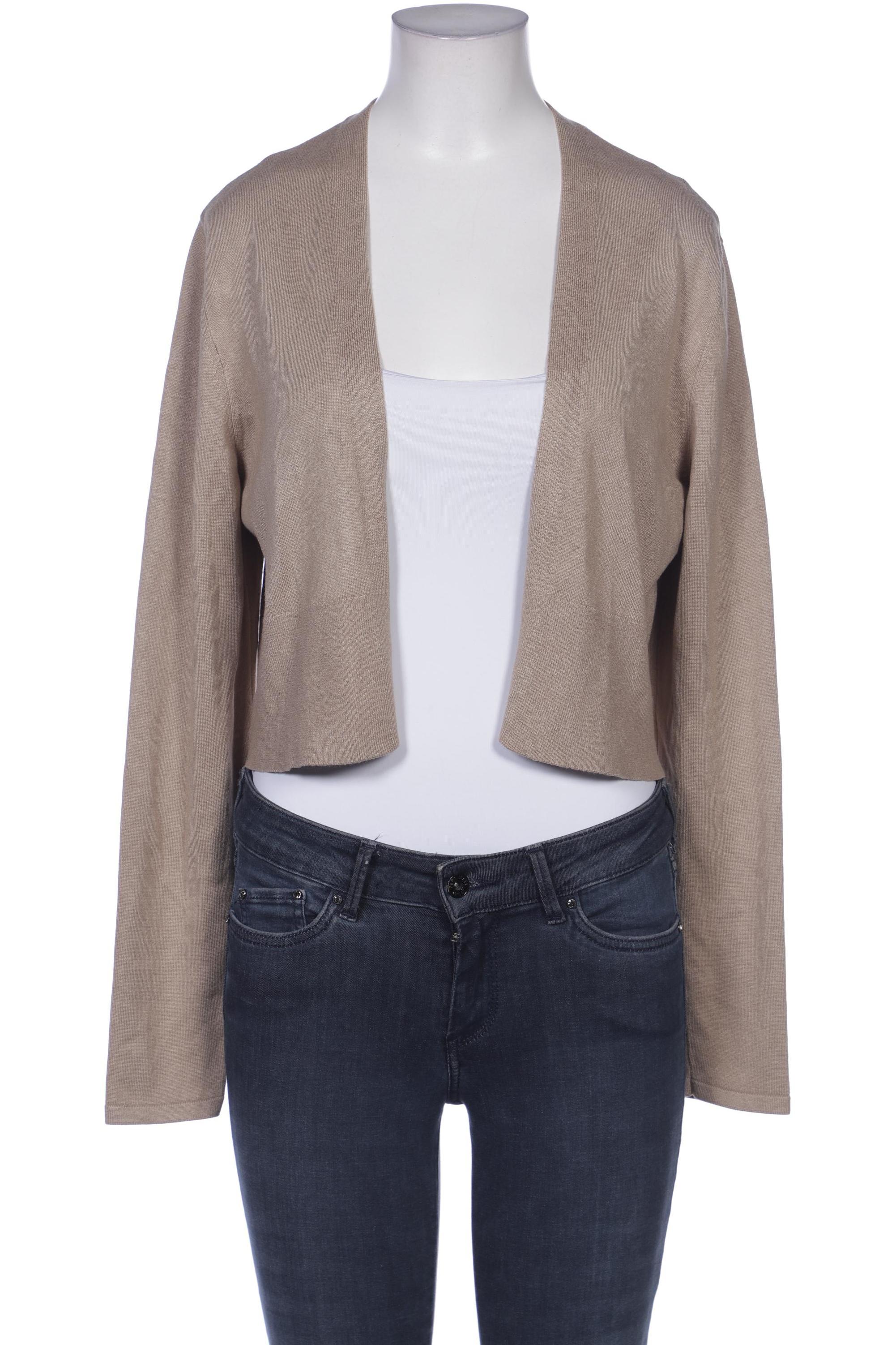 

Comma Damen Strickjacke, beige, Gr. 38