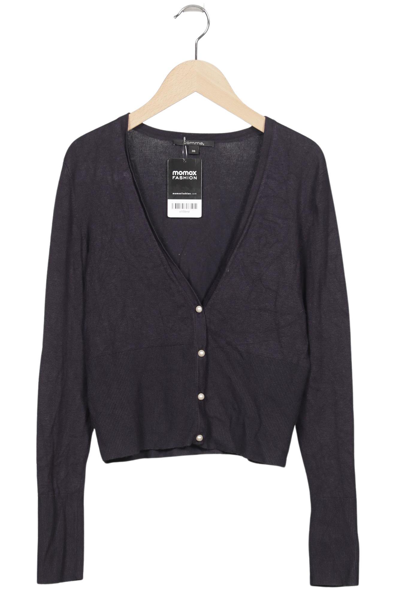 

Comma Damen Strickjacke, marineblau, Gr. 36