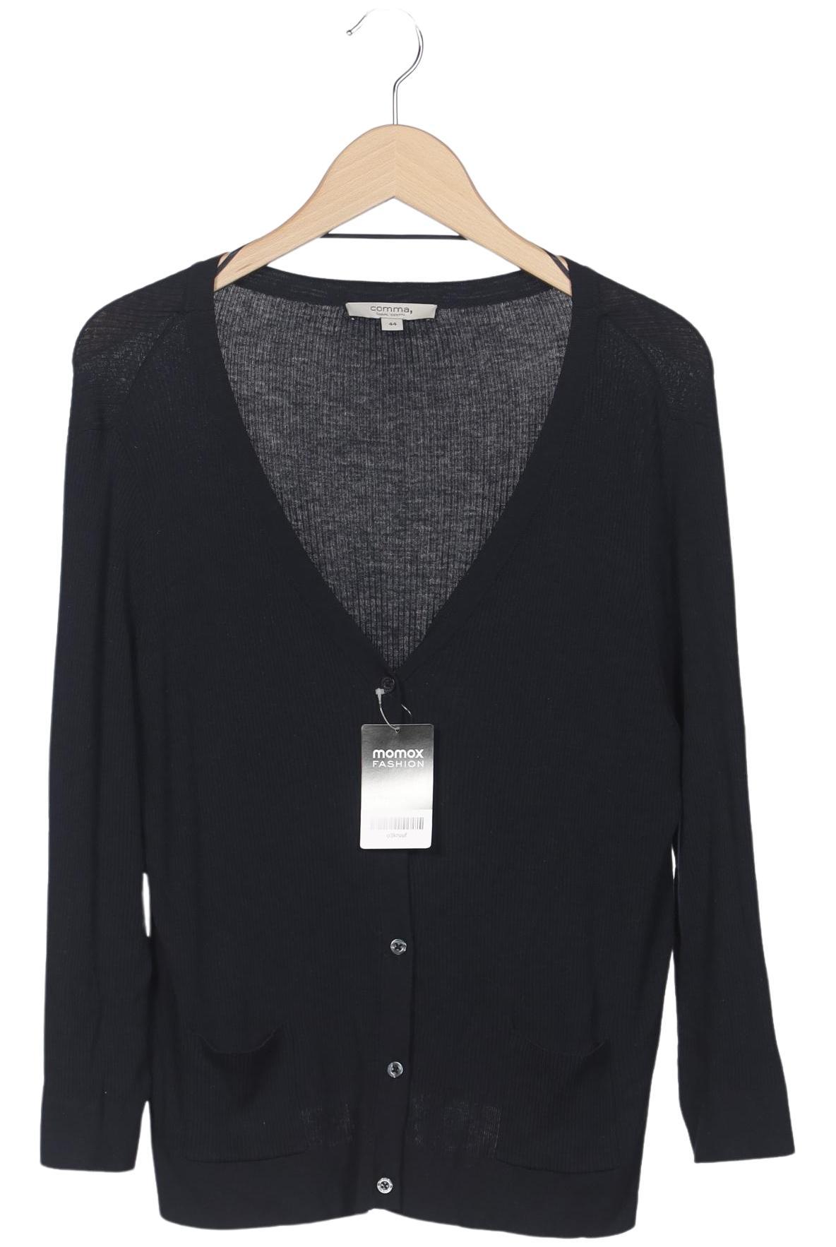 

Comma Damen Strickjacke, marineblau, Gr. 44