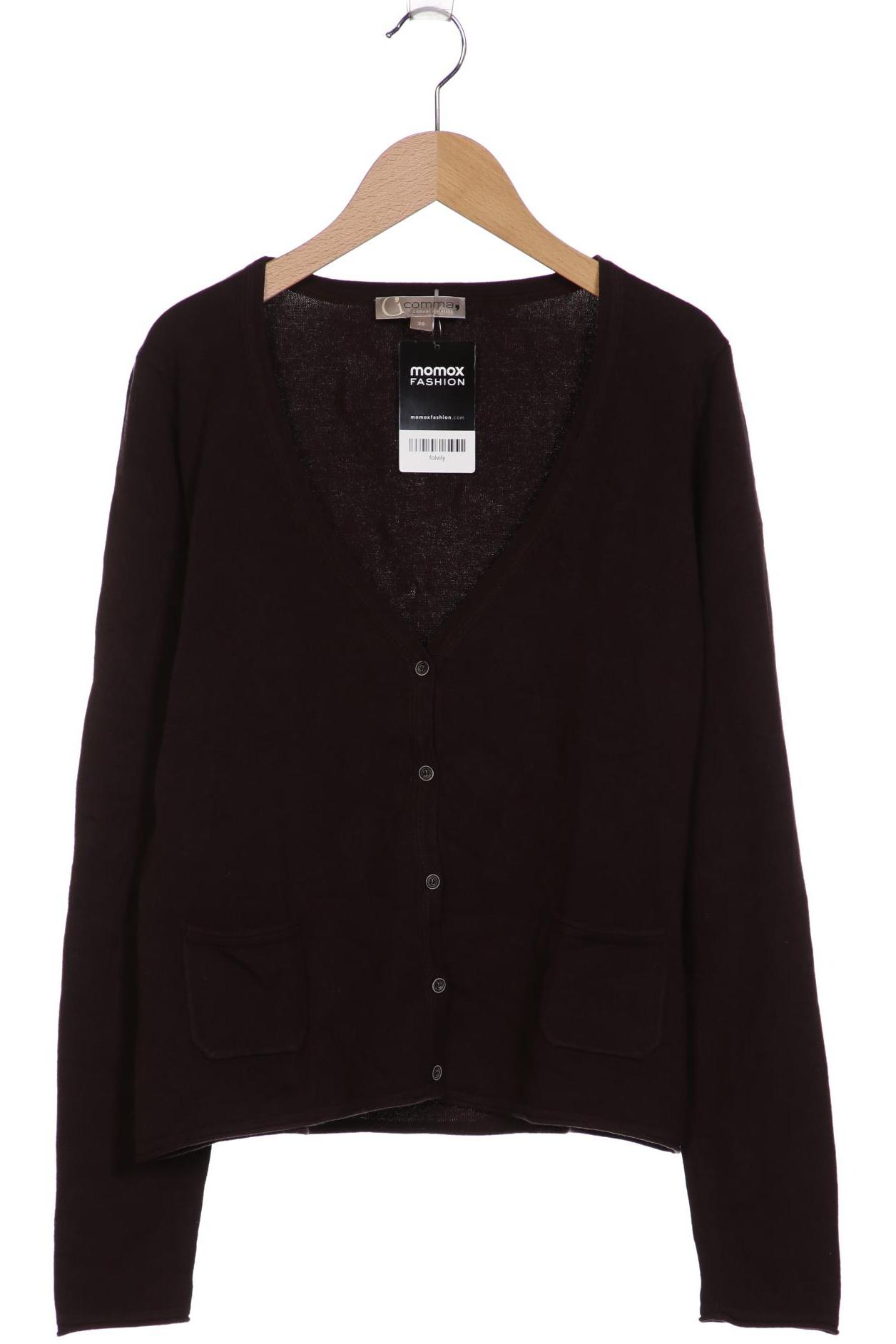 

Comma Damen Strickjacke, braun, Gr. 36