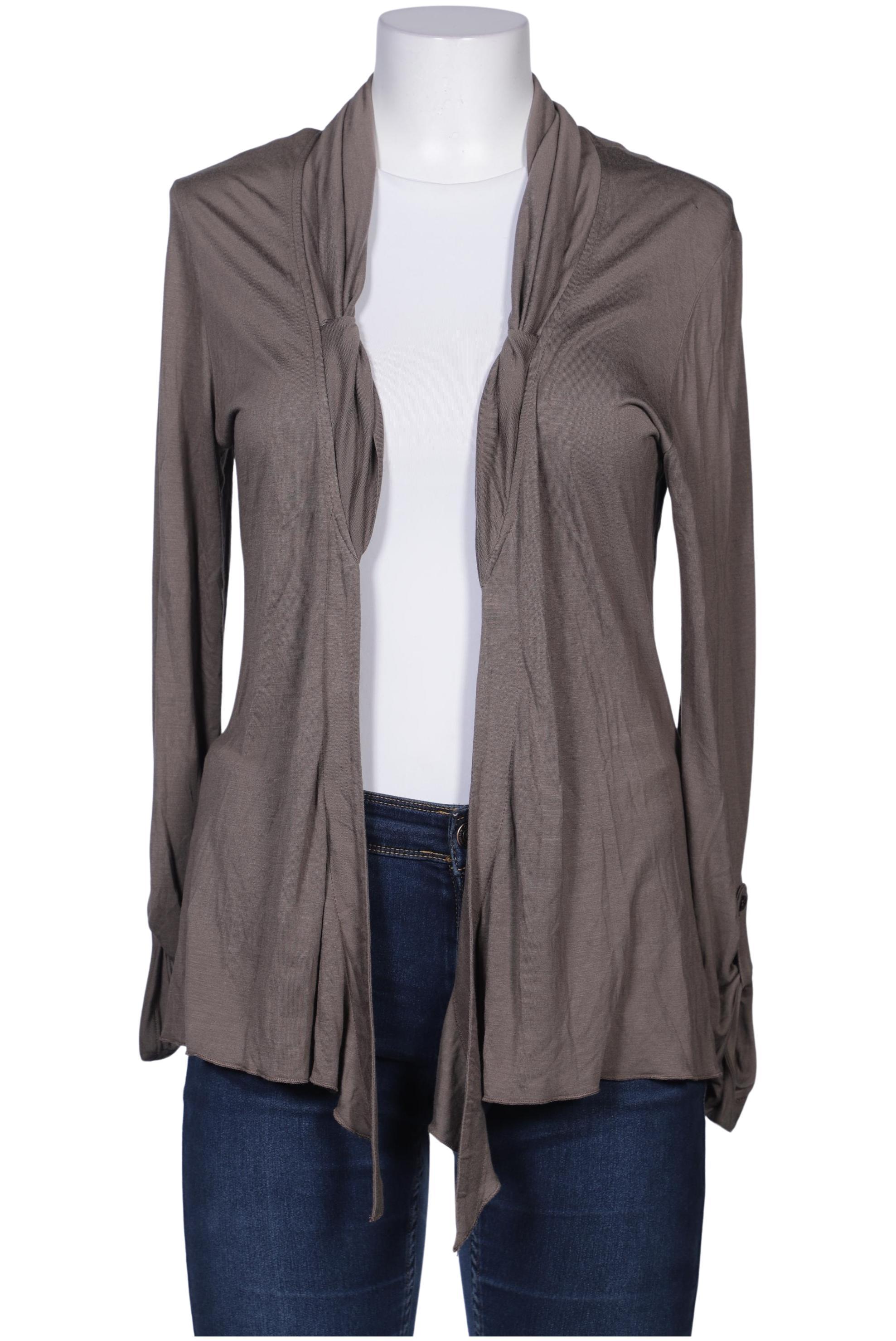 

Comma Damen Strickjacke, beige, Gr. 40