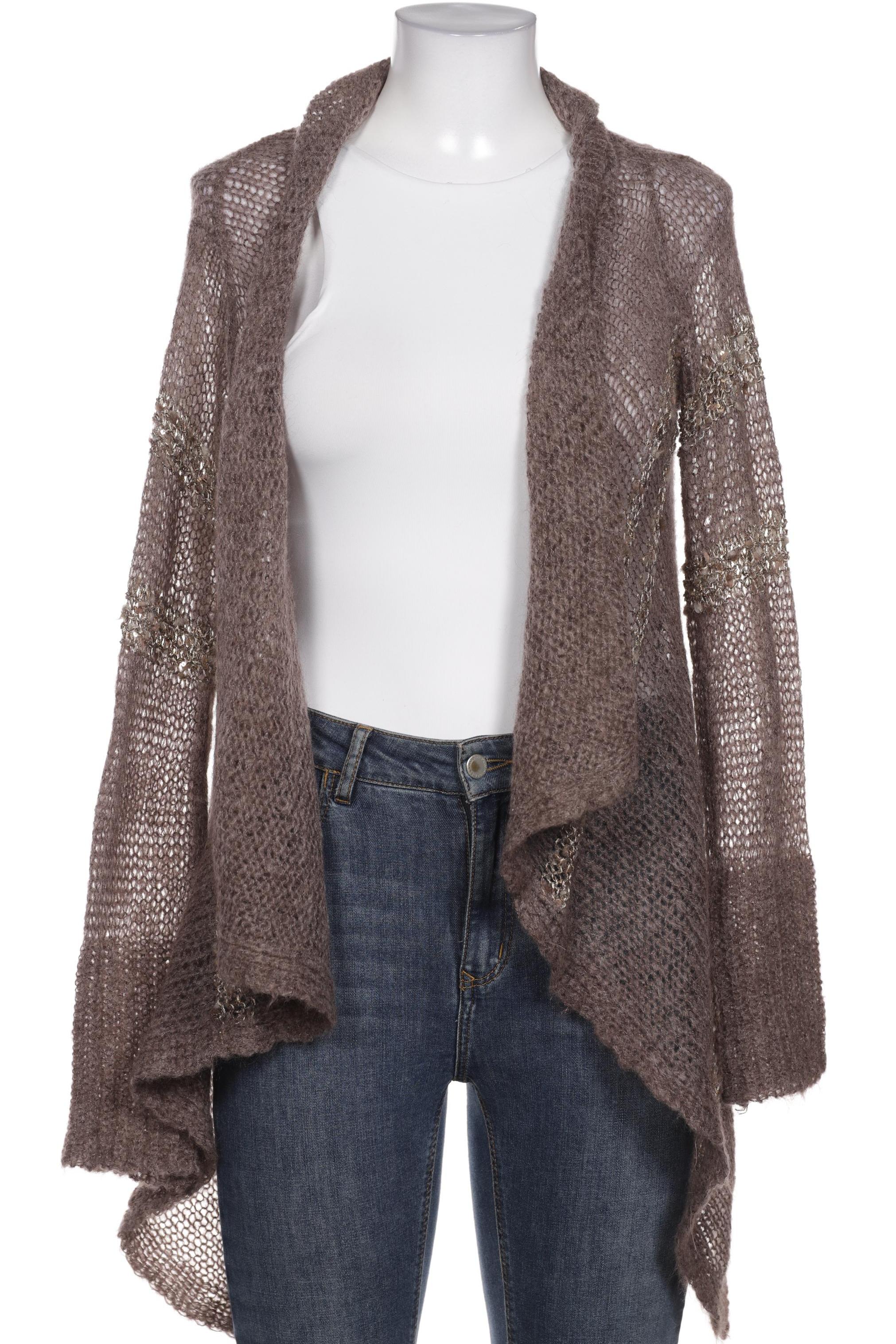

Comma Damen Strickjacke, grau, Gr. 36