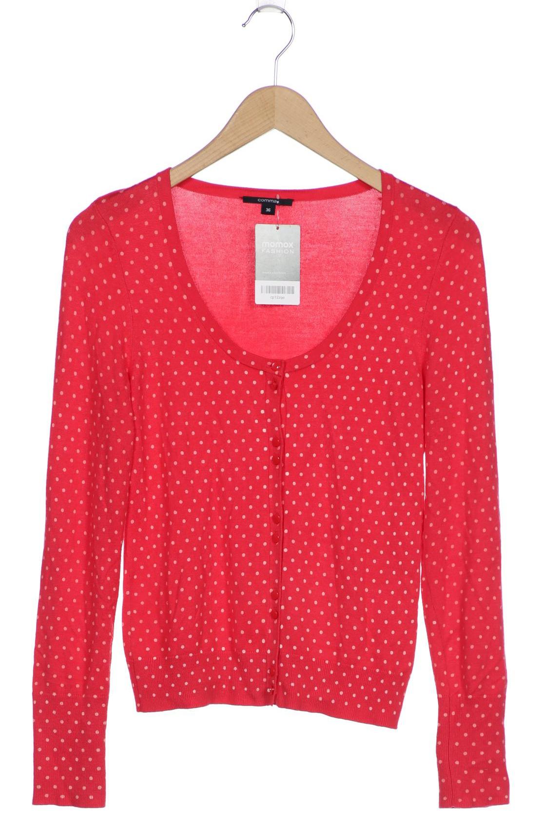 

Comma Damen Strickjacke, pink, Gr. 36