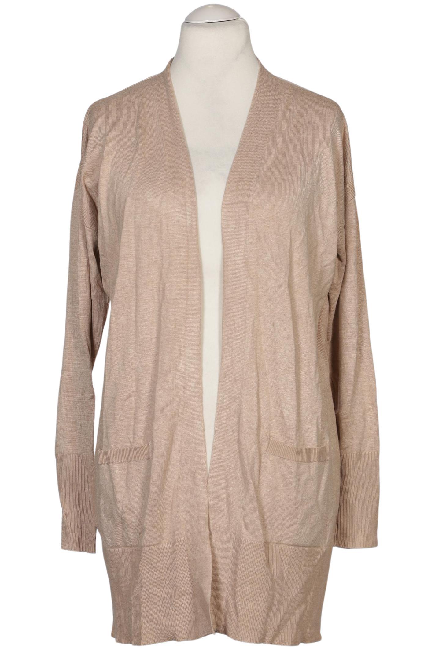 

Comma Damen Strickjacke, beige, Gr. 38