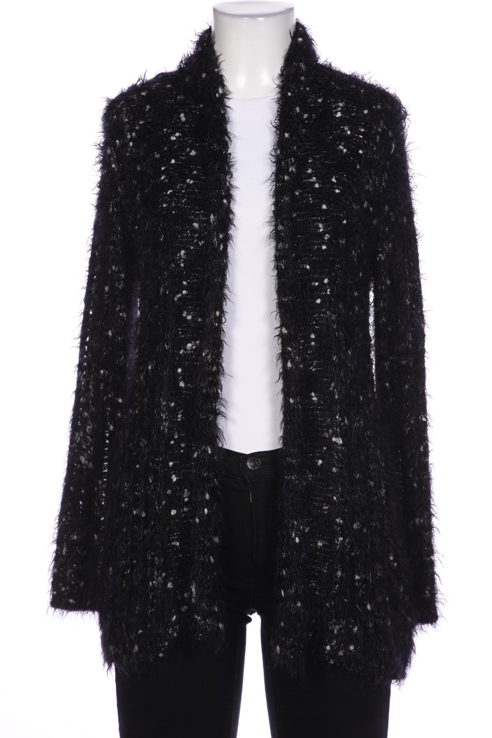 

Comma Damen Strickjacke, schwarz, Gr. 34