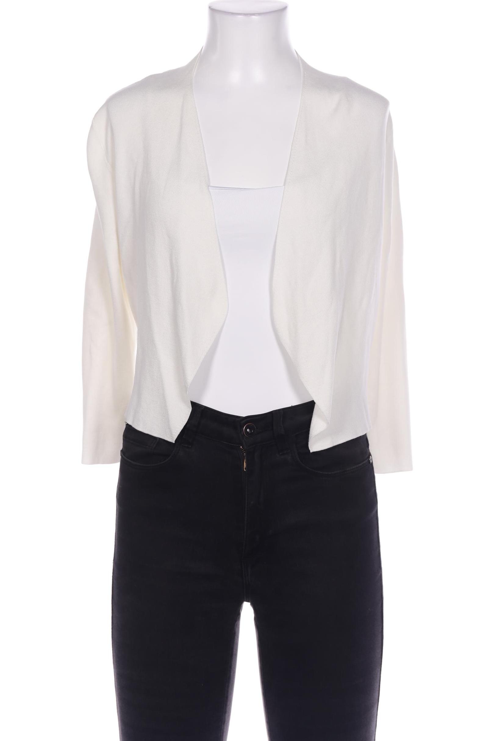 

Comma Damen Strickjacke, weiß, Gr. 38
