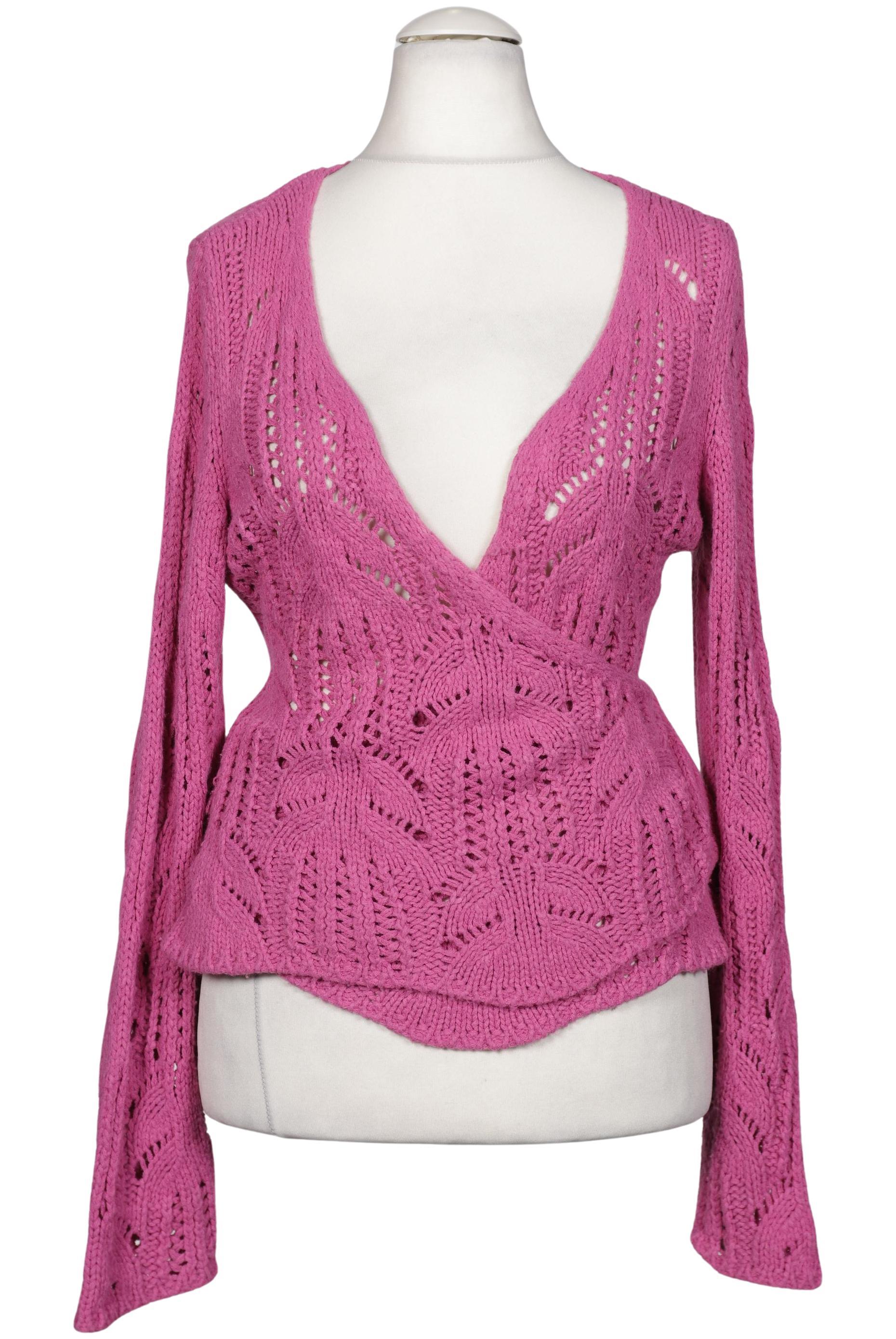 

Comma Damen Strickjacke, pink, Gr. 40