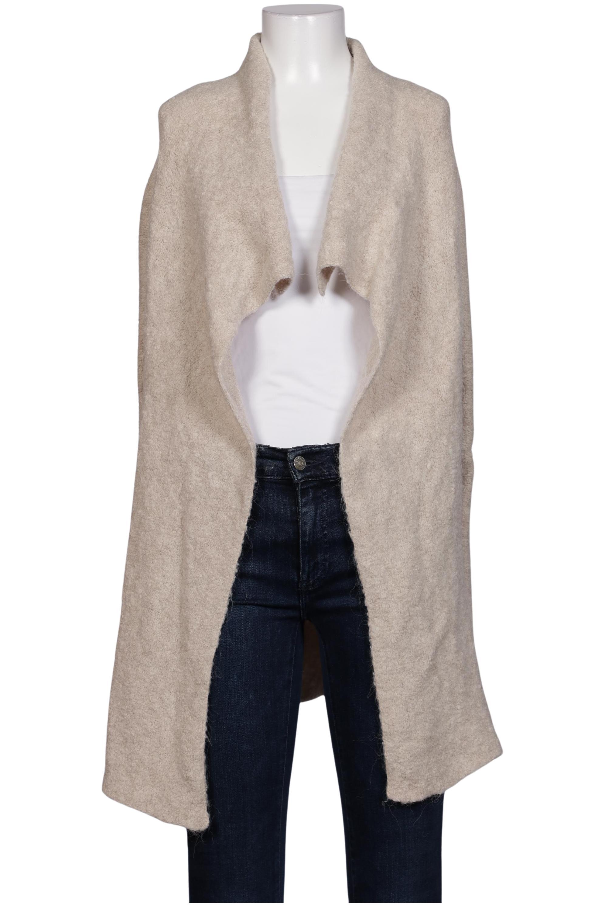 

Comma Damen Strickjacke, beige, Gr. 36