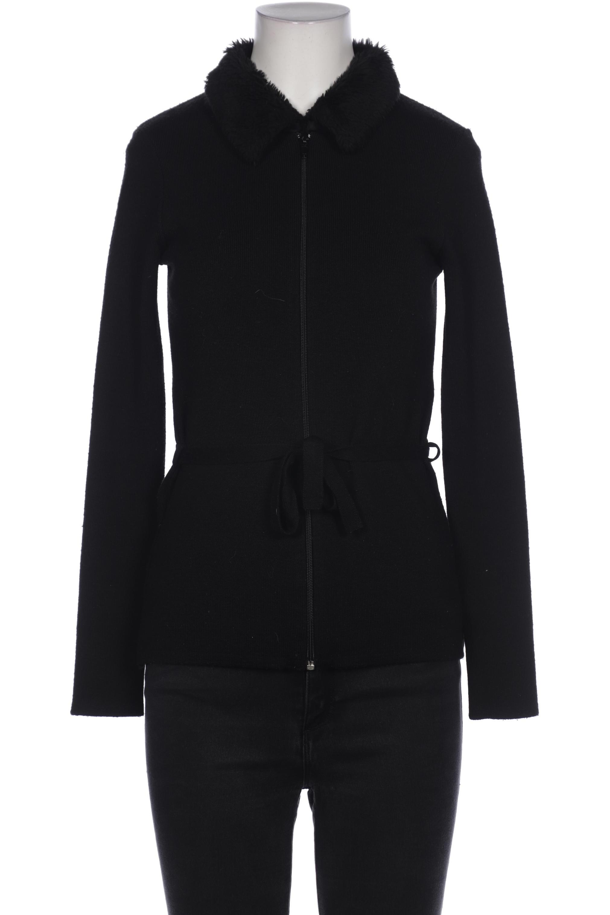 

Comma Damen Strickjacke, schwarz, Gr. 36