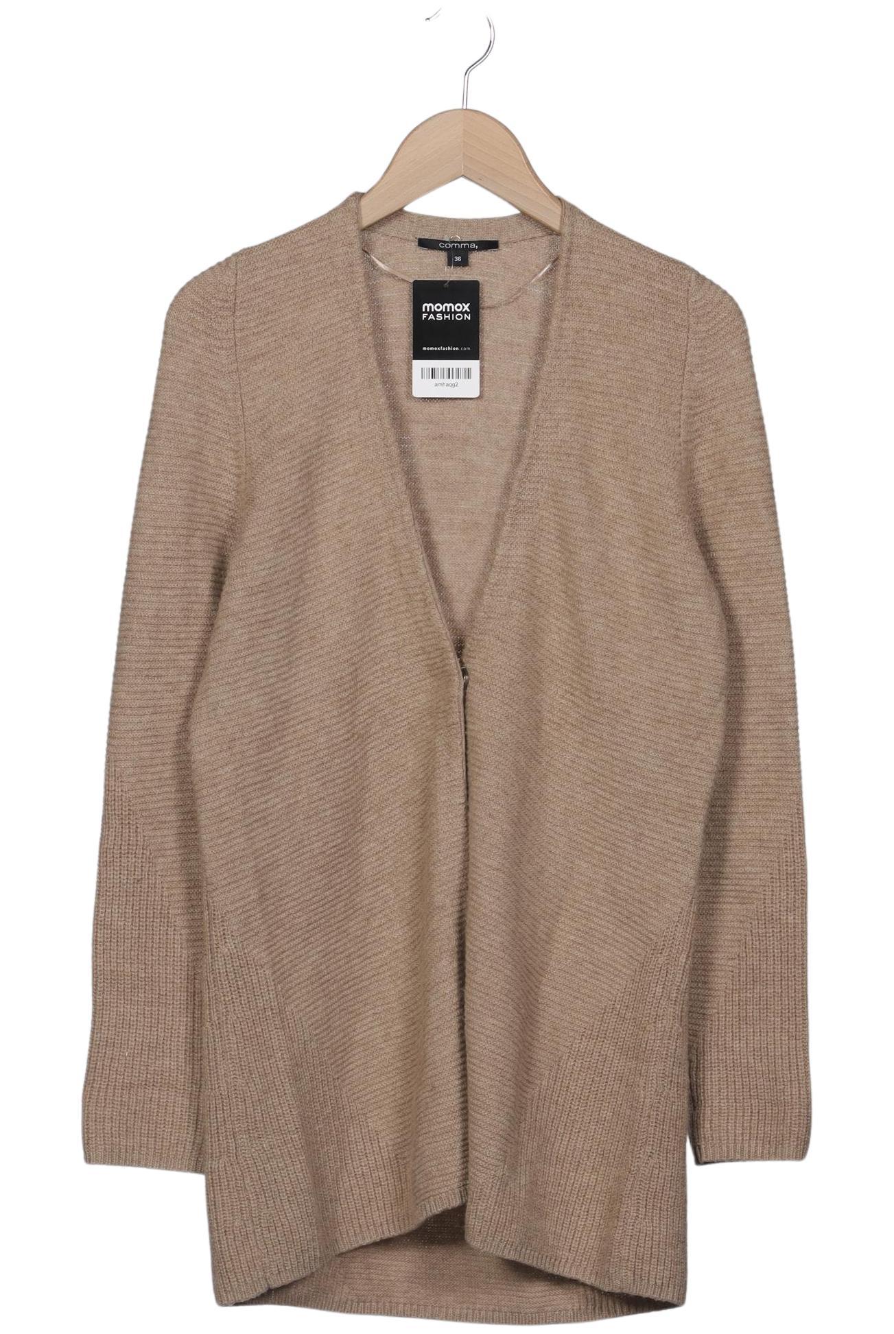 

Comma Damen Strickjacke, braun, Gr. 36
