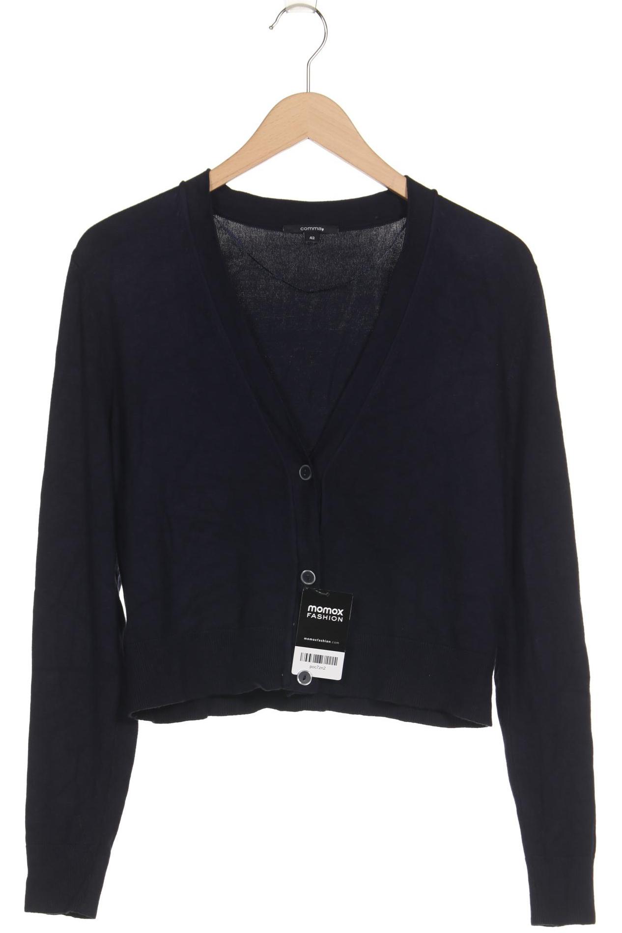 

Comma Damen Strickjacke, marineblau, Gr. 42