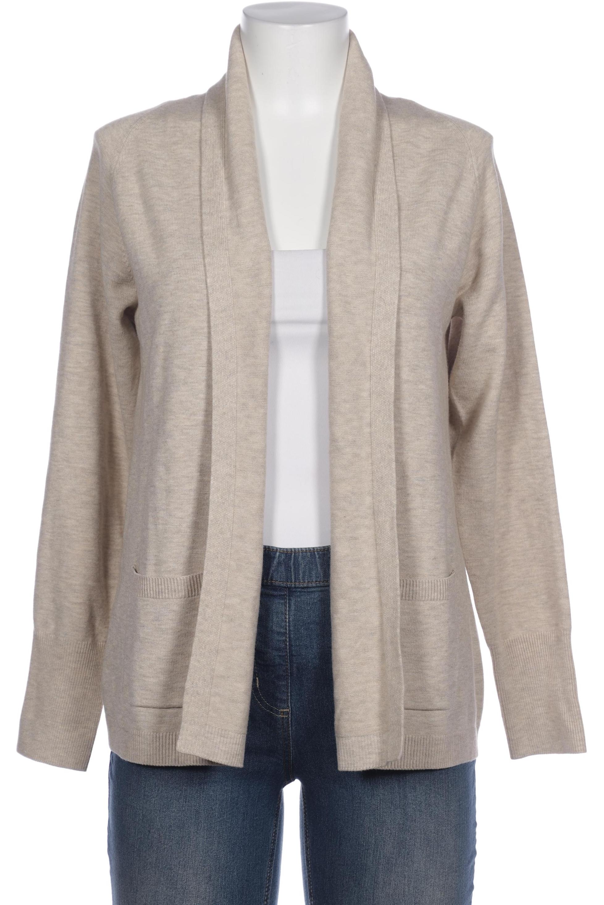 

Comma Damen Strickjacke, beige, Gr. 36