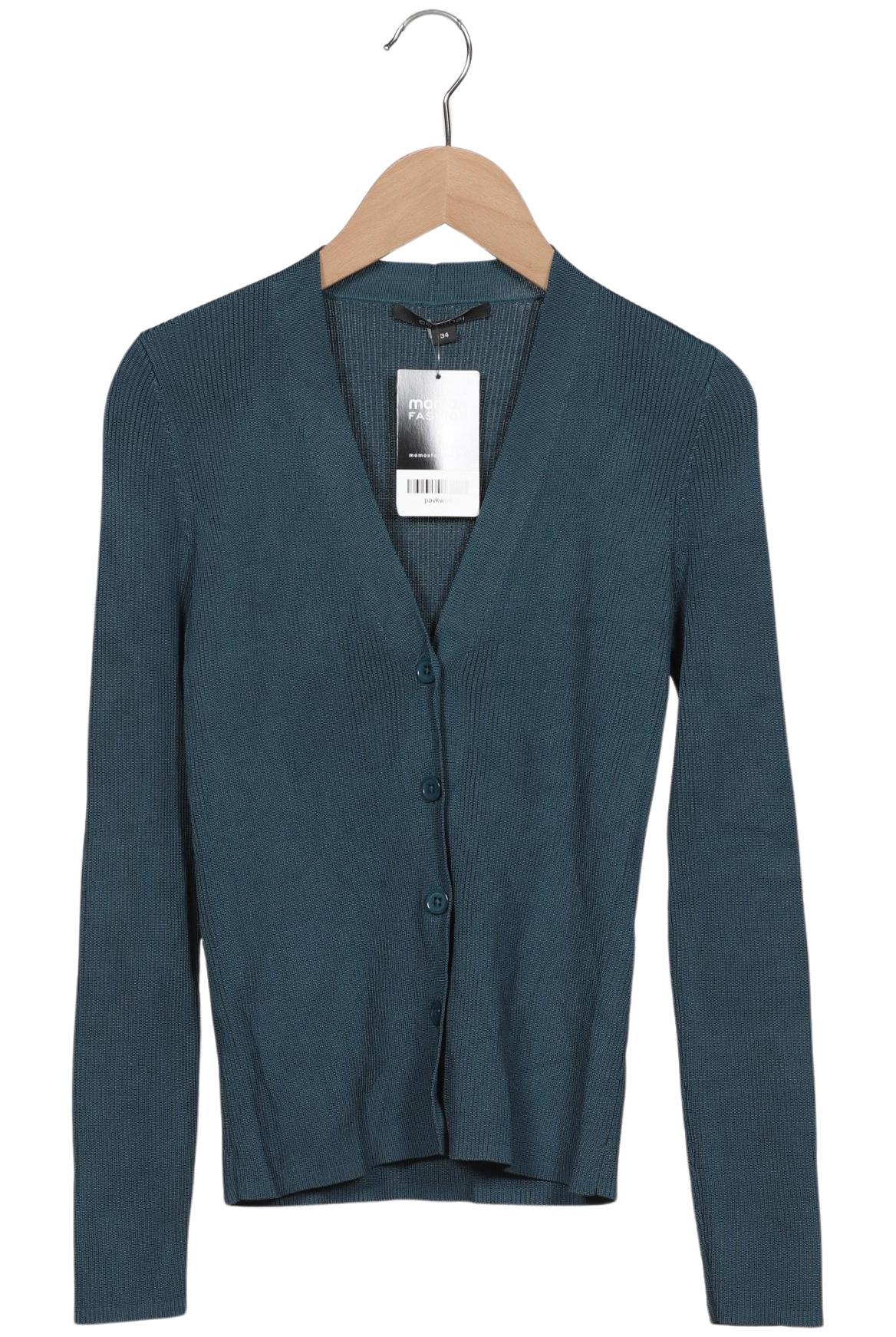 

Comma Damen Strickjacke, türkis, Gr. 34