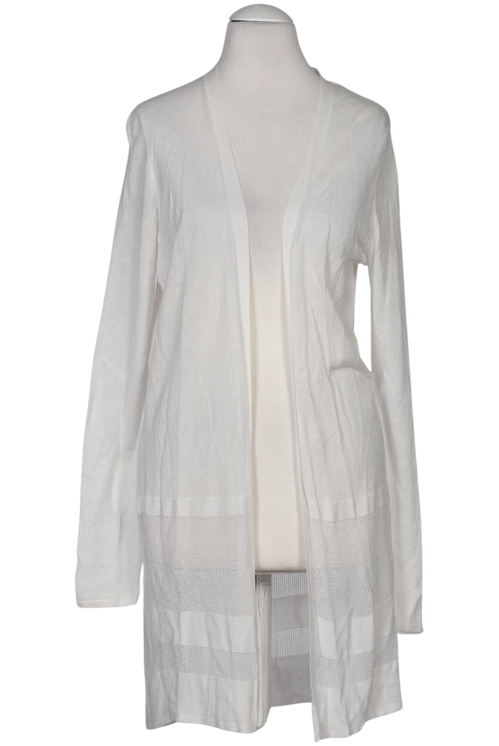 

Comma Damen Strickjacke, weiß, Gr. 36