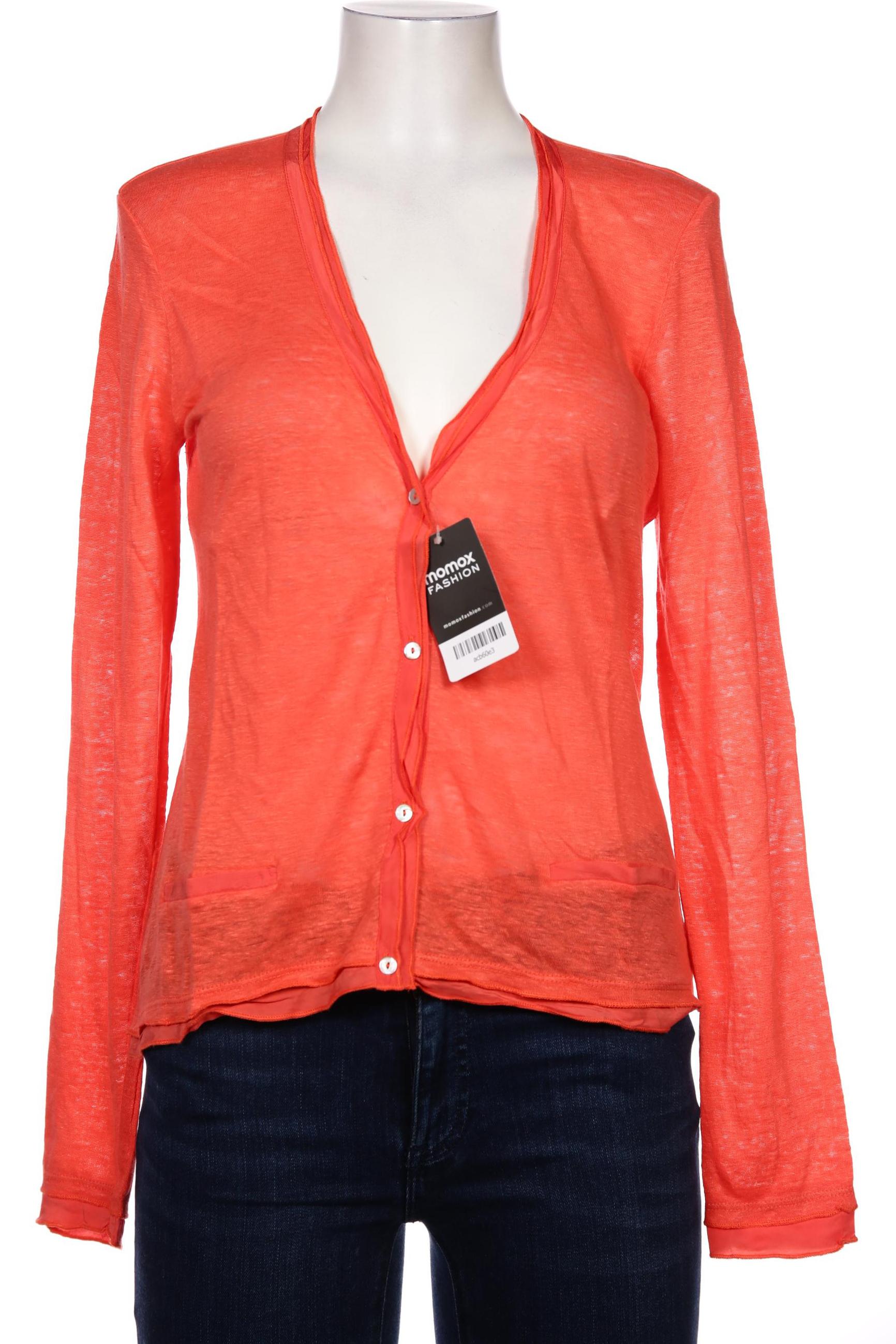 

Comma Damen Strickjacke, orange, Gr. 38