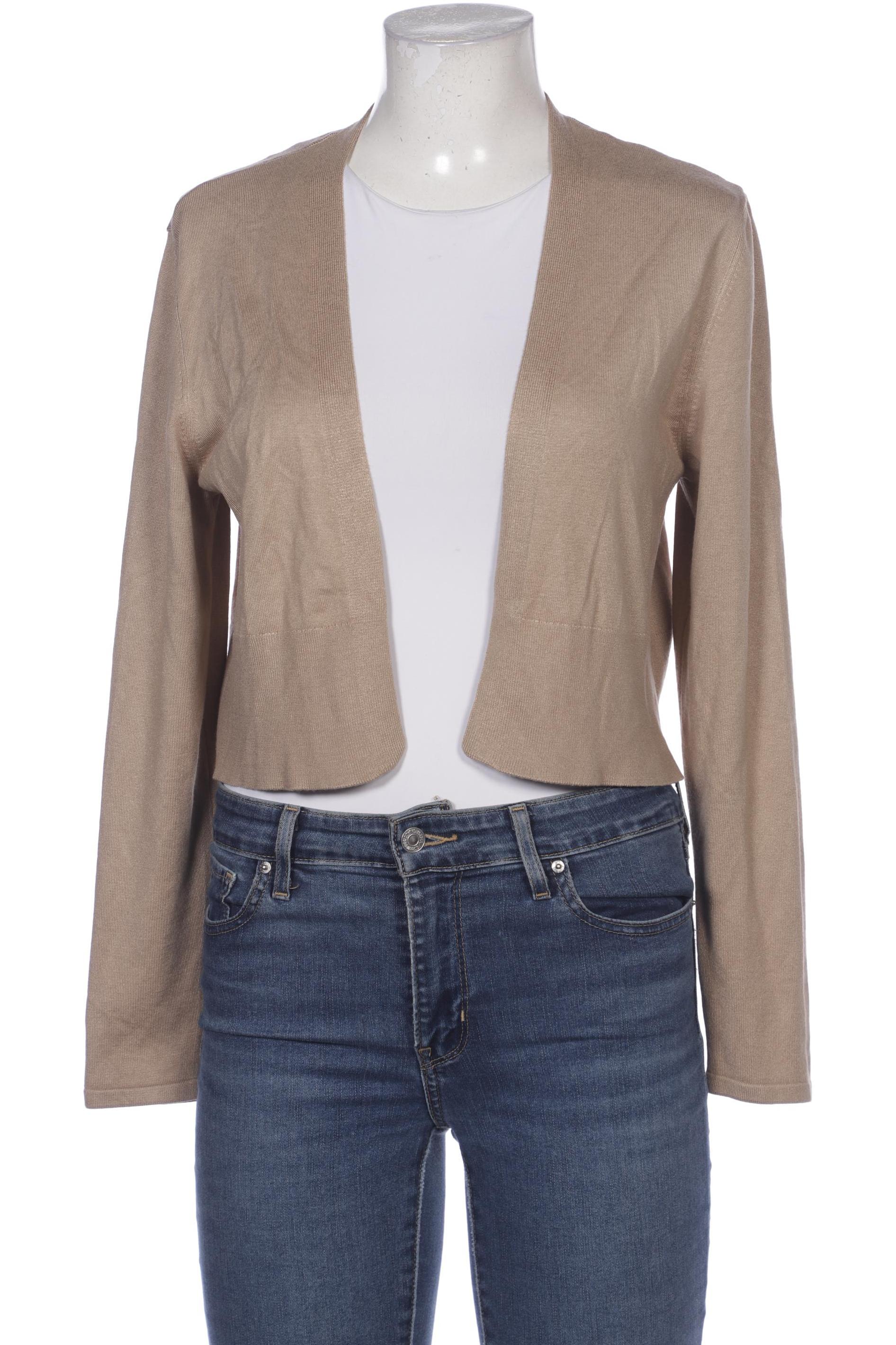 

Comma Damen Strickjacke, beige, Gr. 38