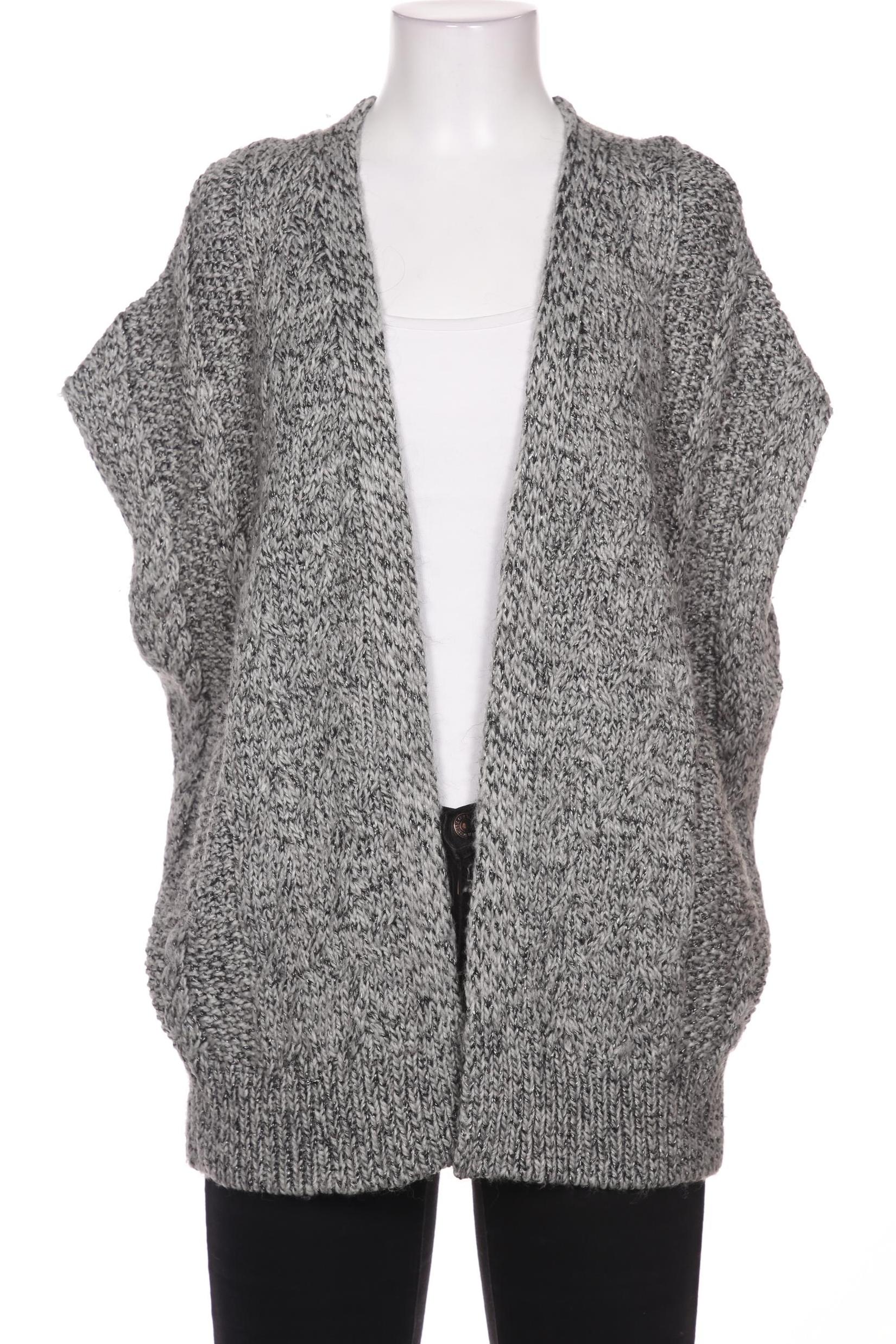 

Comma Damen Strickjacke, grau, Gr. 34