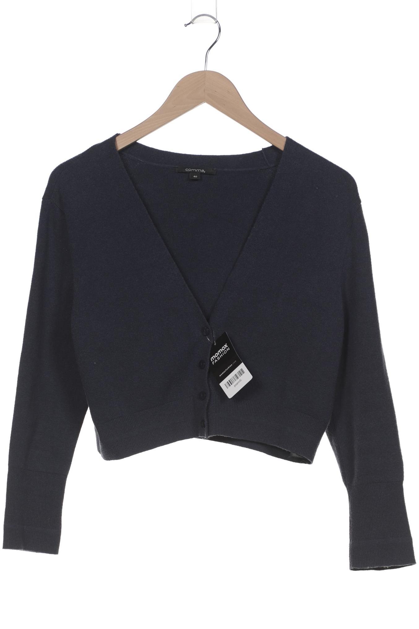 

Comma Damen Strickjacke, marineblau, Gr. 40