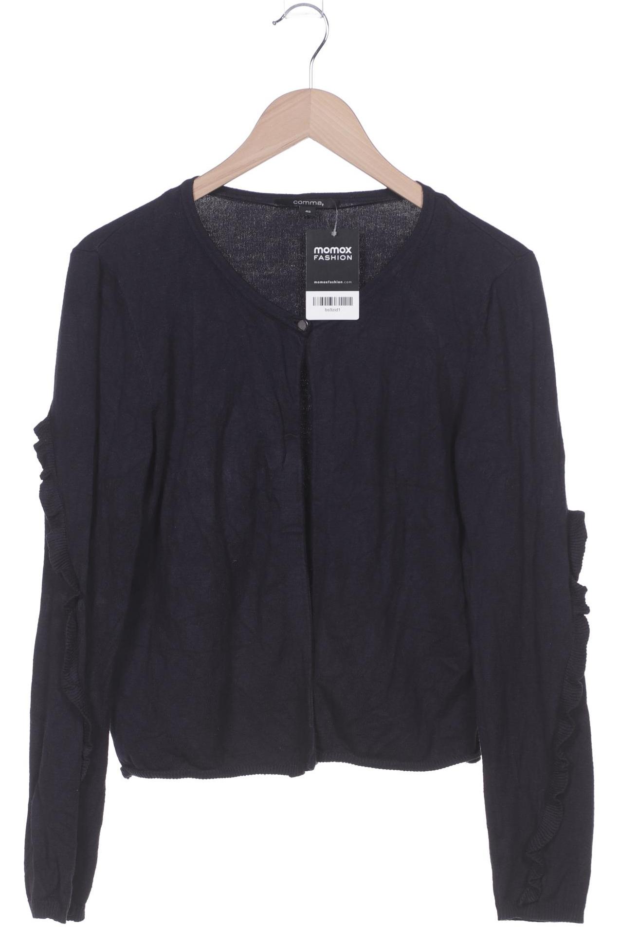 

Comma Damen Strickjacke, marineblau, Gr. 42