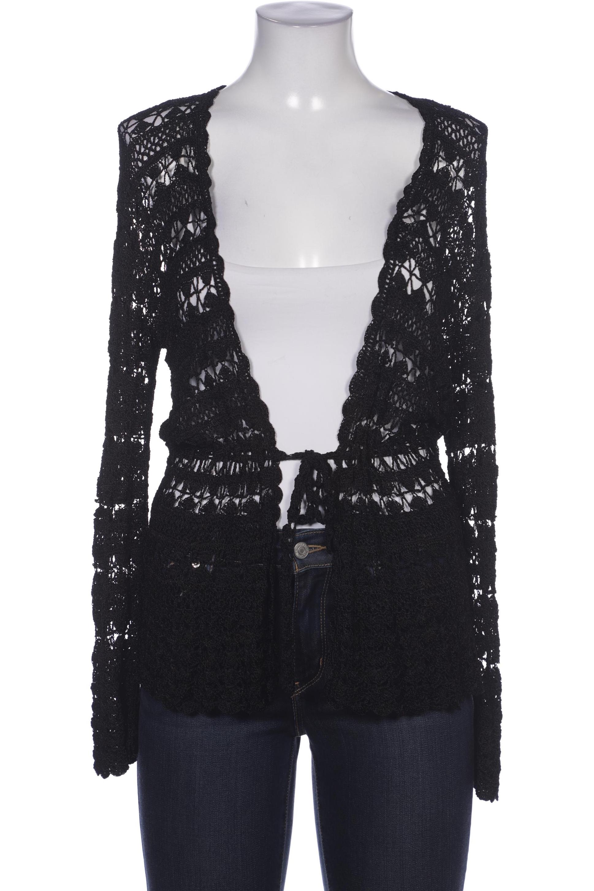 

Comma Damen Strickjacke, schwarz, Gr. 40