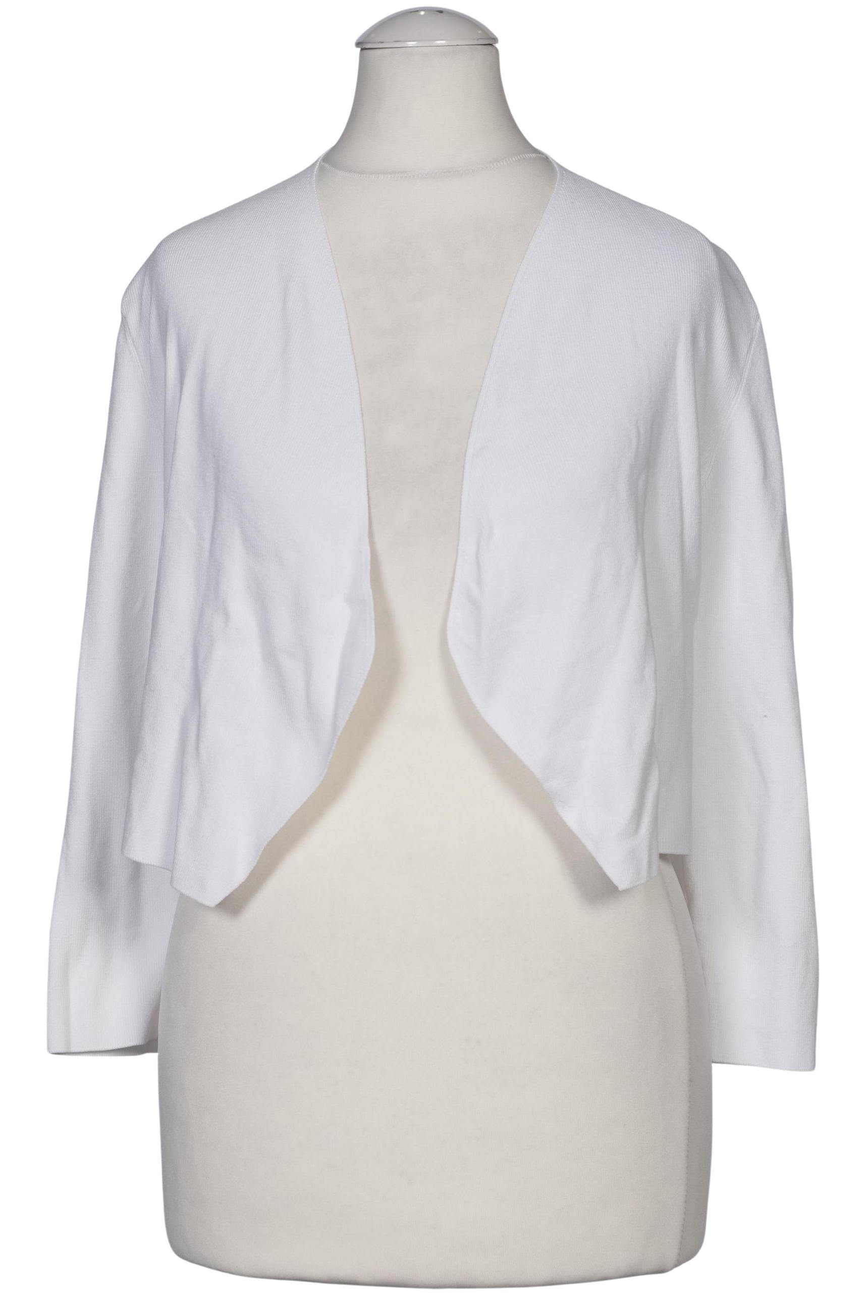 

Comma Damen Strickjacke, weiß, Gr. 36