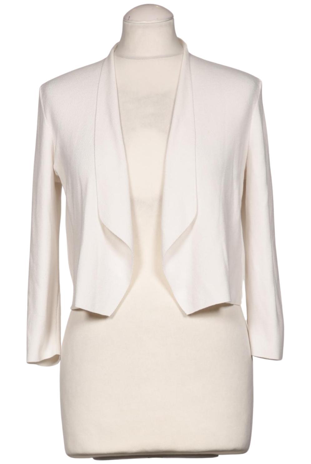 

Comma Damen Strickjacke, weiß, Gr. 38