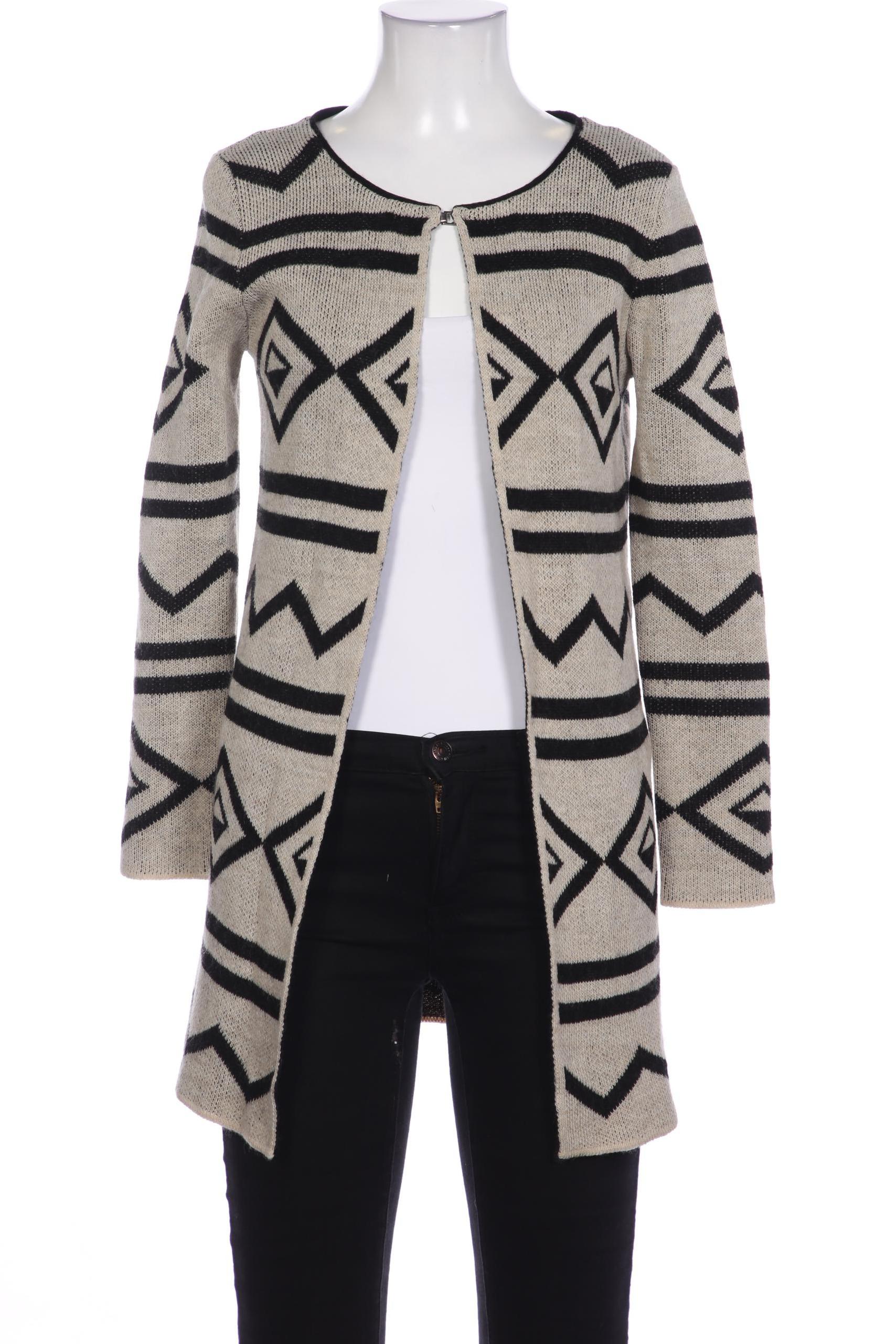 

Comma Damen Strickjacke, beige, Gr. 36