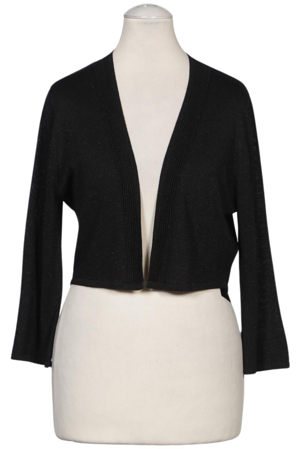 

Comma Damen Strickjacke, schwarz, Gr. 34