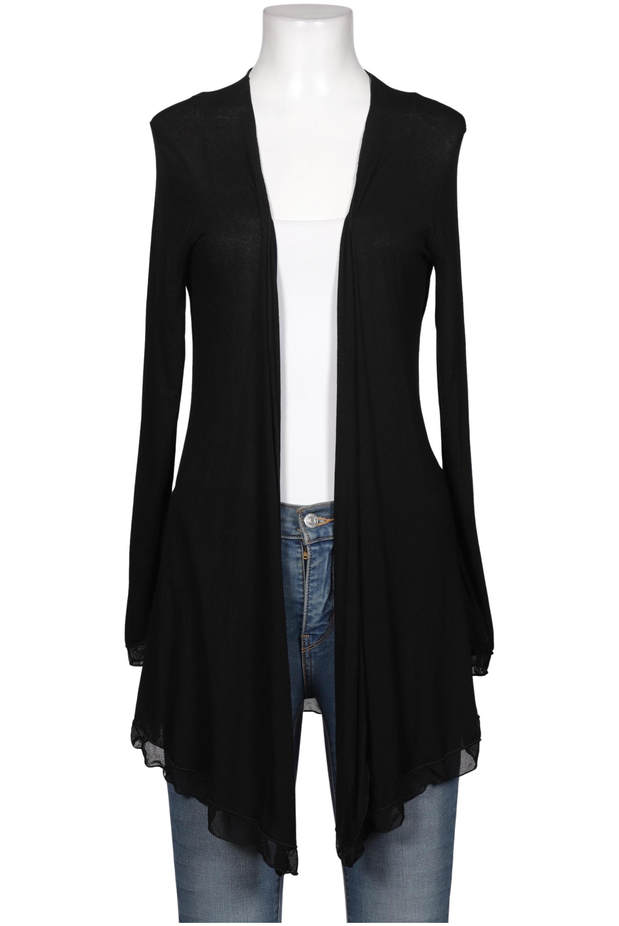 

Comma Damen Strickjacke, schwarz, Gr. 36