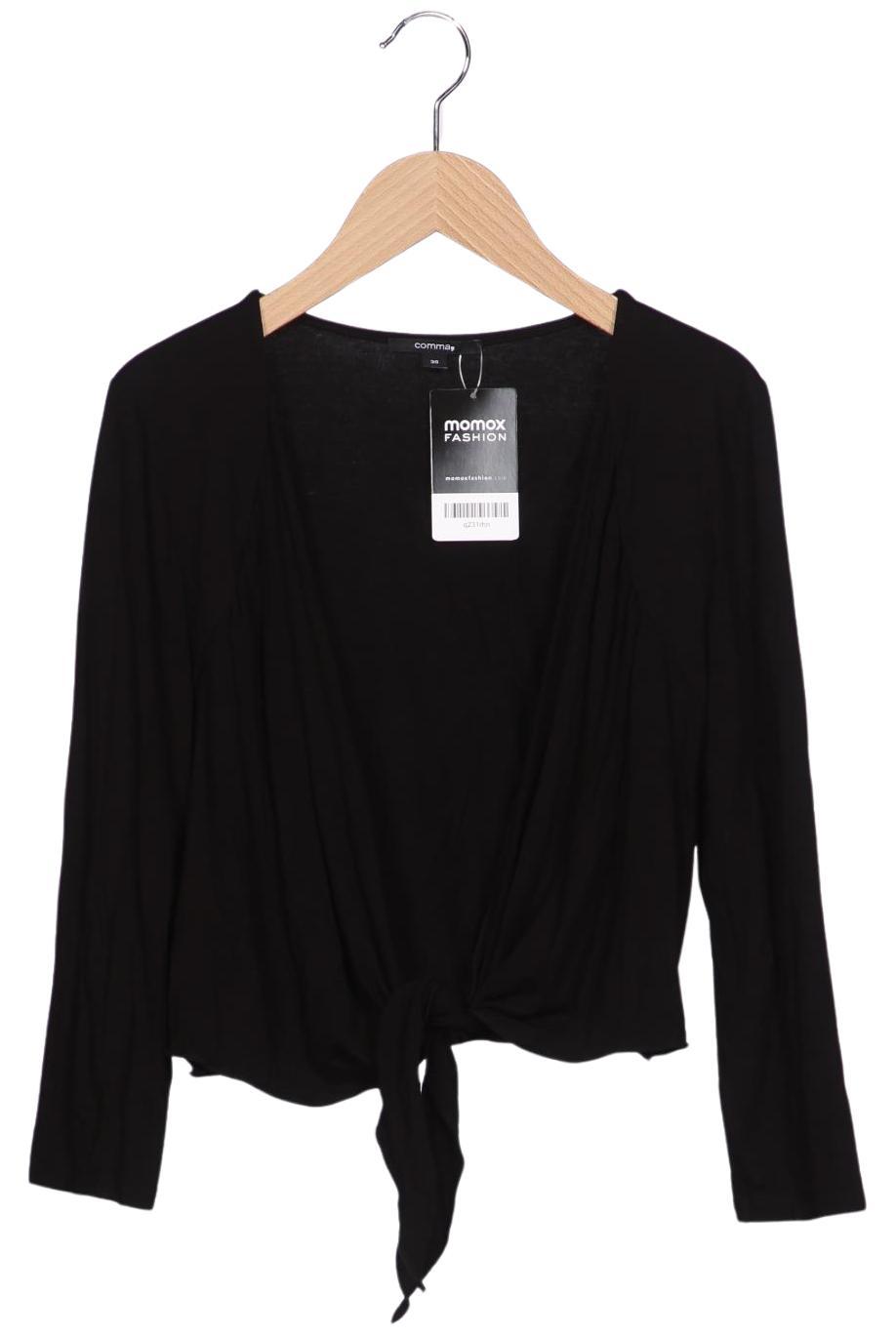 

Comma Damen Strickjacke, schwarz, Gr. 38