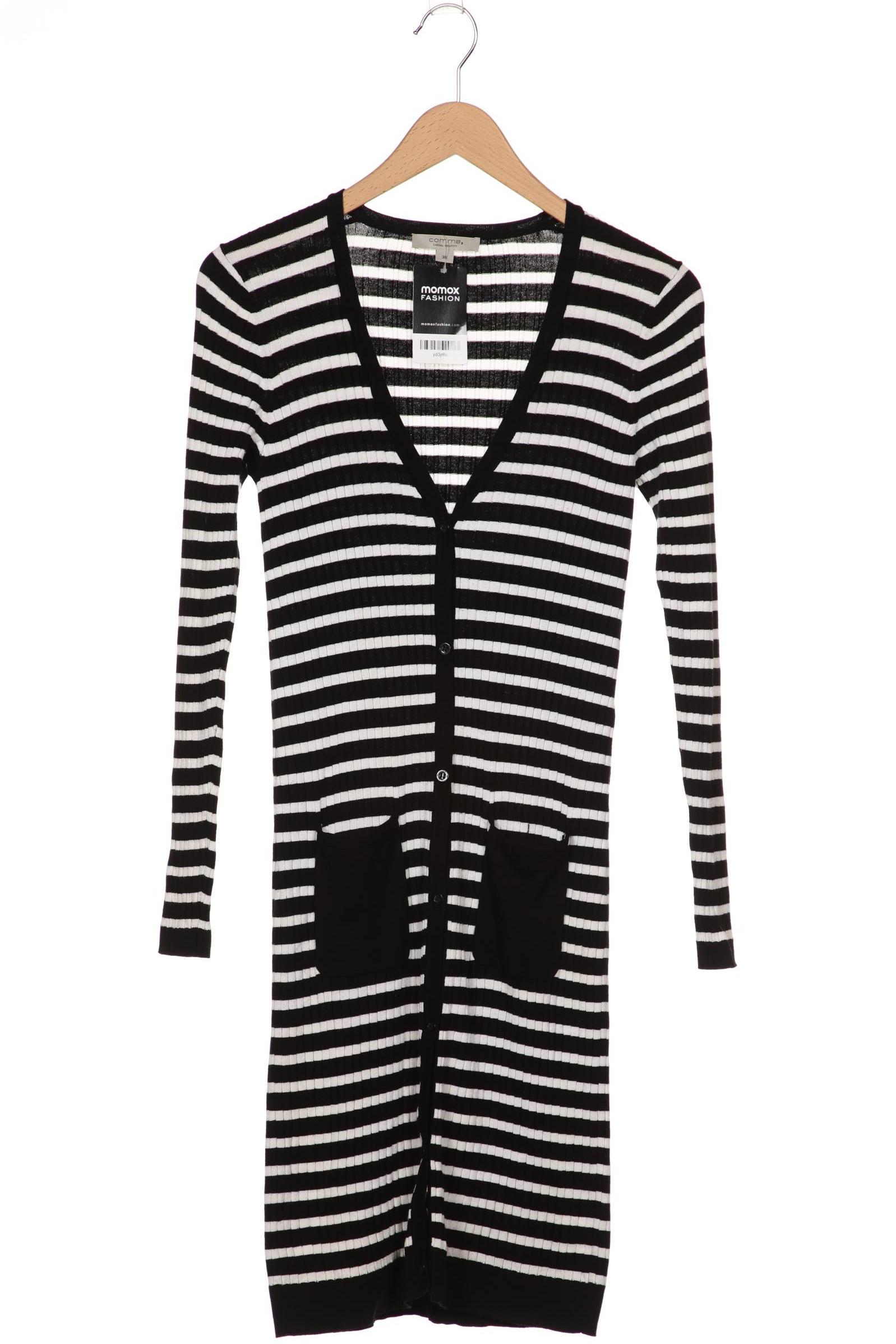 

Comma Damen Strickjacke, schwarz, Gr. 36