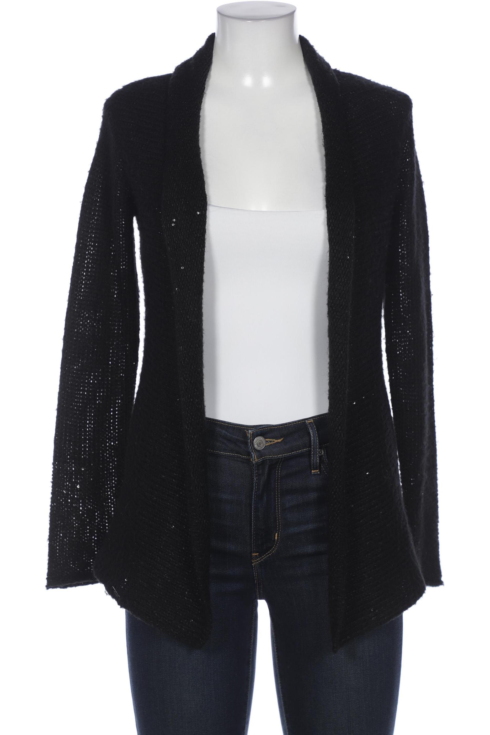 

Comma Damen Strickjacke, schwarz, Gr. 36