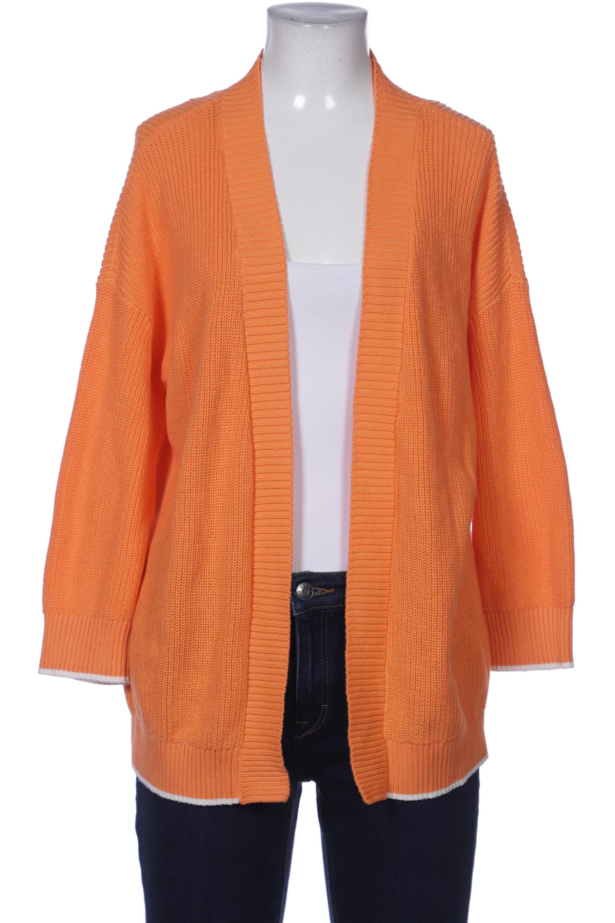 

Comma Damen Strickjacke, orange, Gr. 36