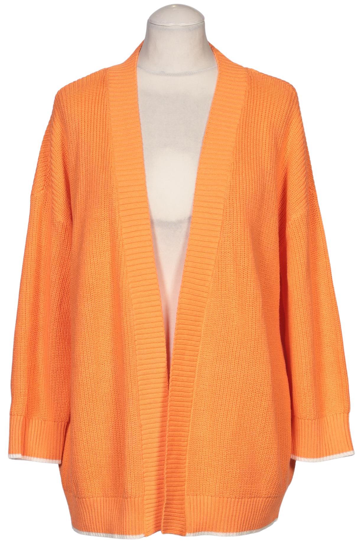 

Comma Damen Strickjacke, orange, Gr. 36