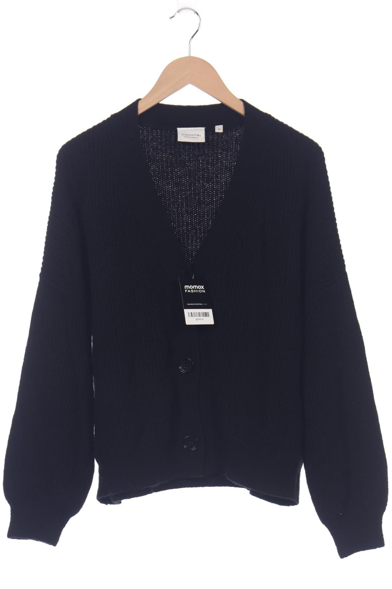 

Comma Damen Strickjacke, schwarz, Gr. 44