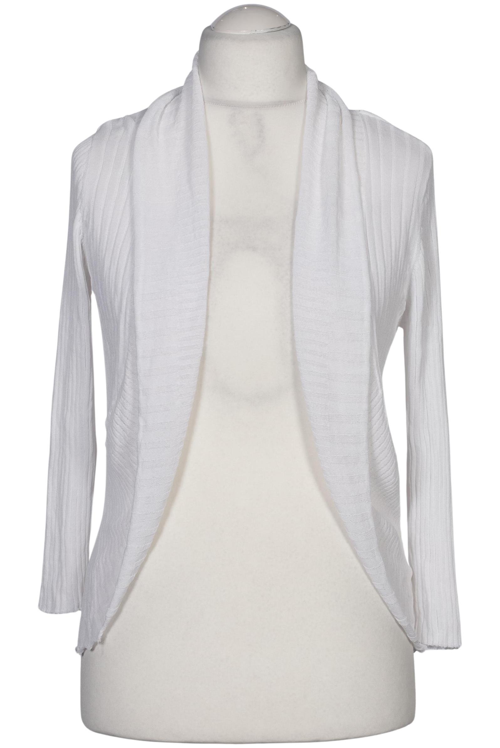 

Comma Damen Strickjacke, weiß, Gr. 40