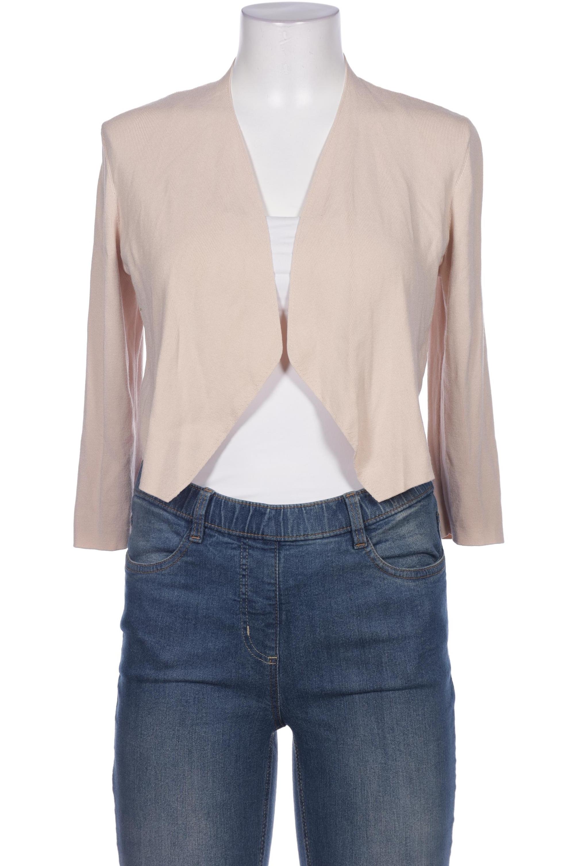

Comma Damen Strickjacke, beige, Gr. 38
