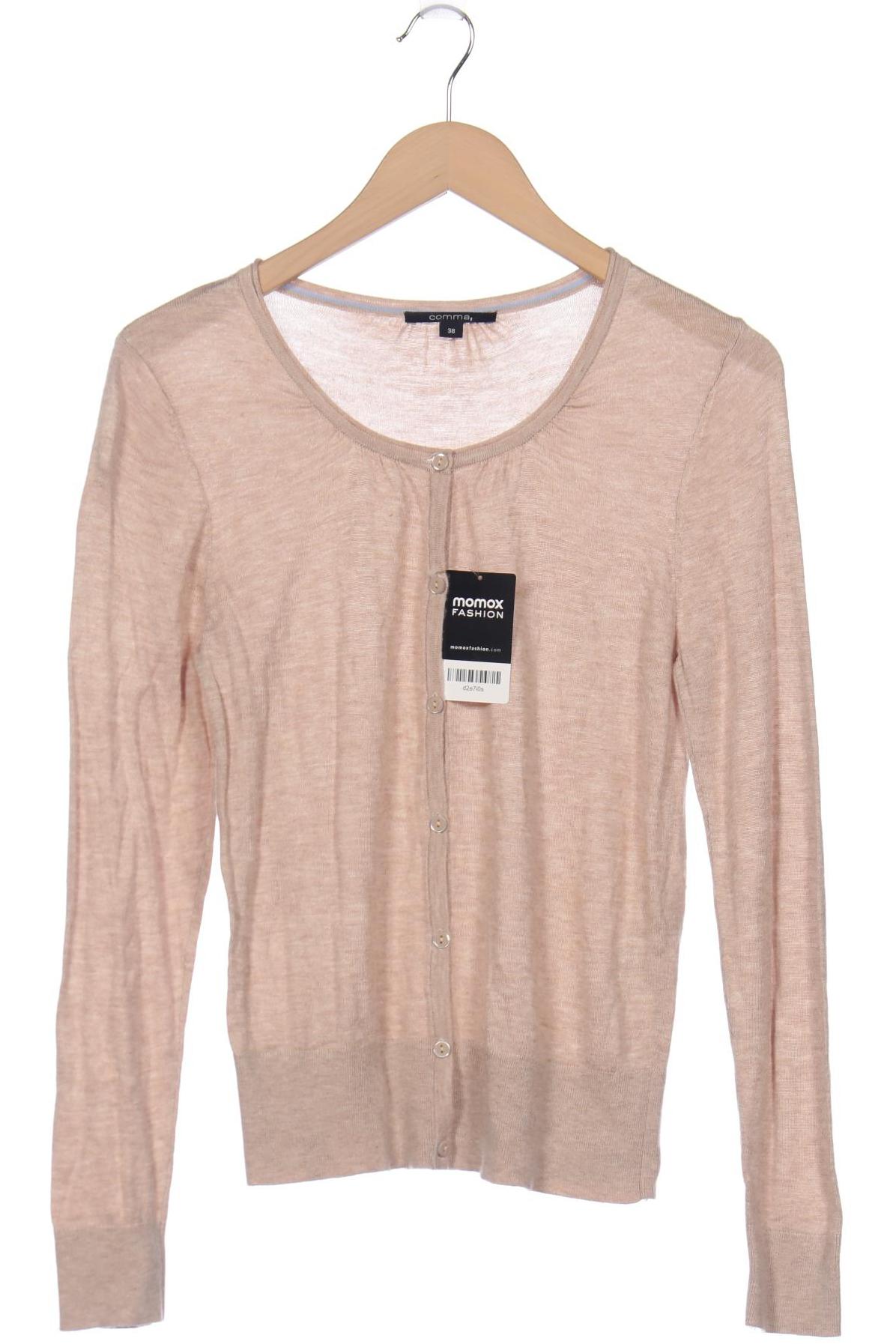 

Comma Damen Strickjacke, beige, Gr. 38