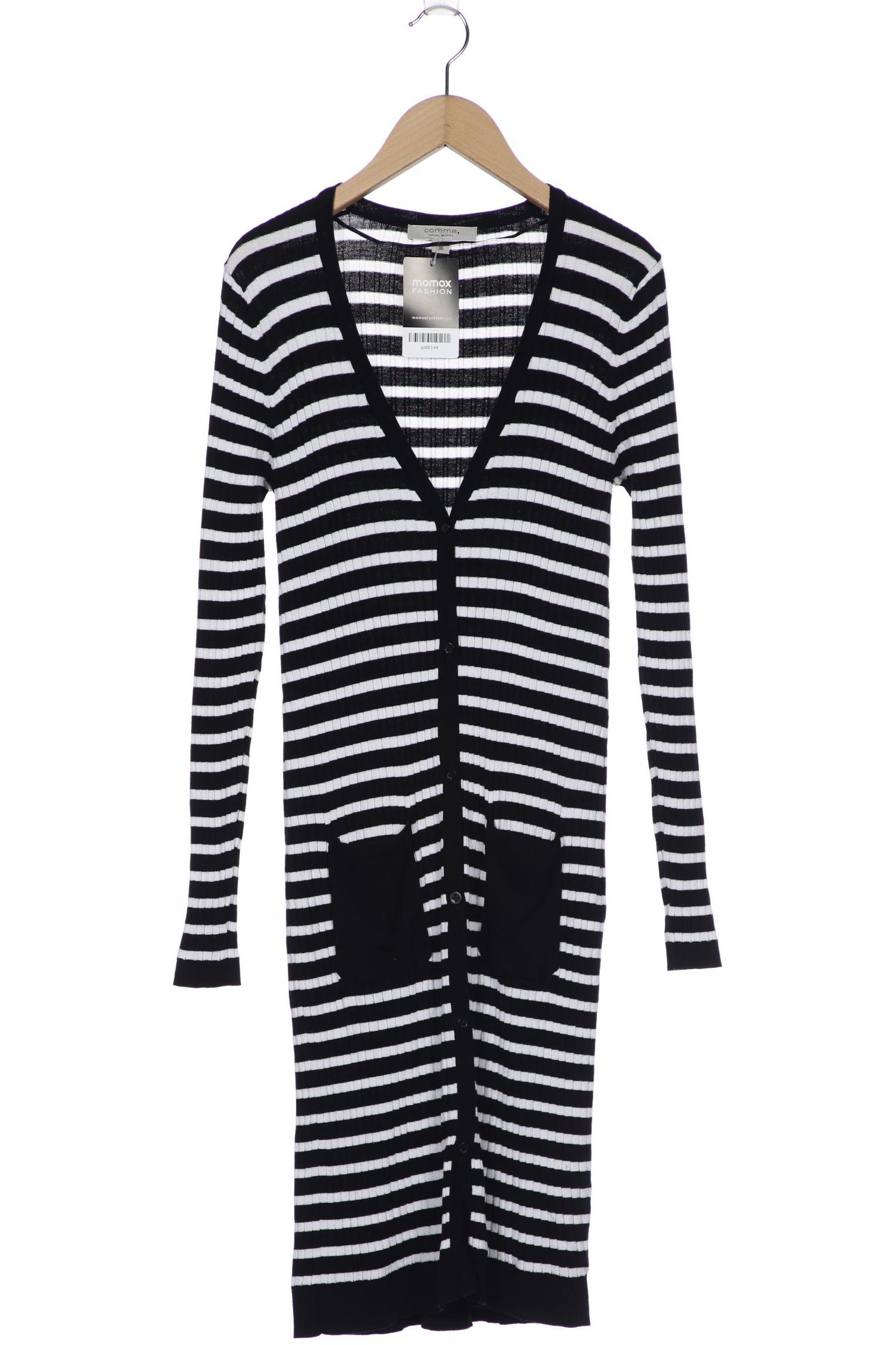 

Comma Damen Strickjacke, schwarz, Gr. 36