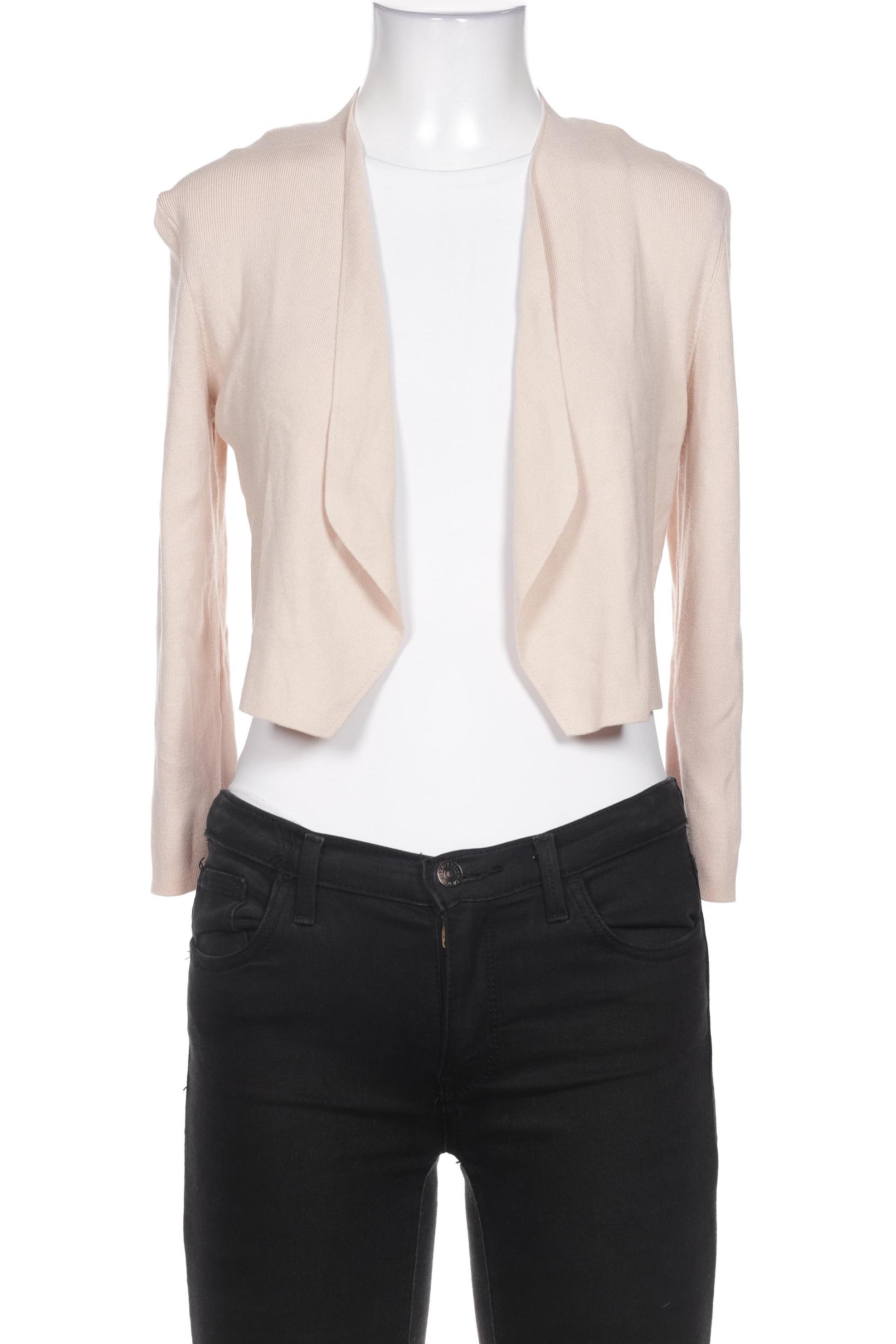 

Comma Damen Strickjacke, beige, Gr. 36